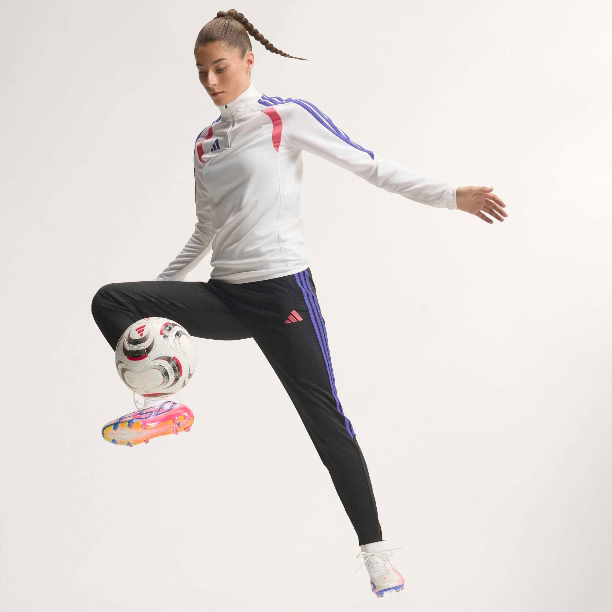 adidas F50 Hyperfast EVO Firm-Ground Low-Top Soccer Cleats - Cloud White / Solar Purple / Solar Turbo
