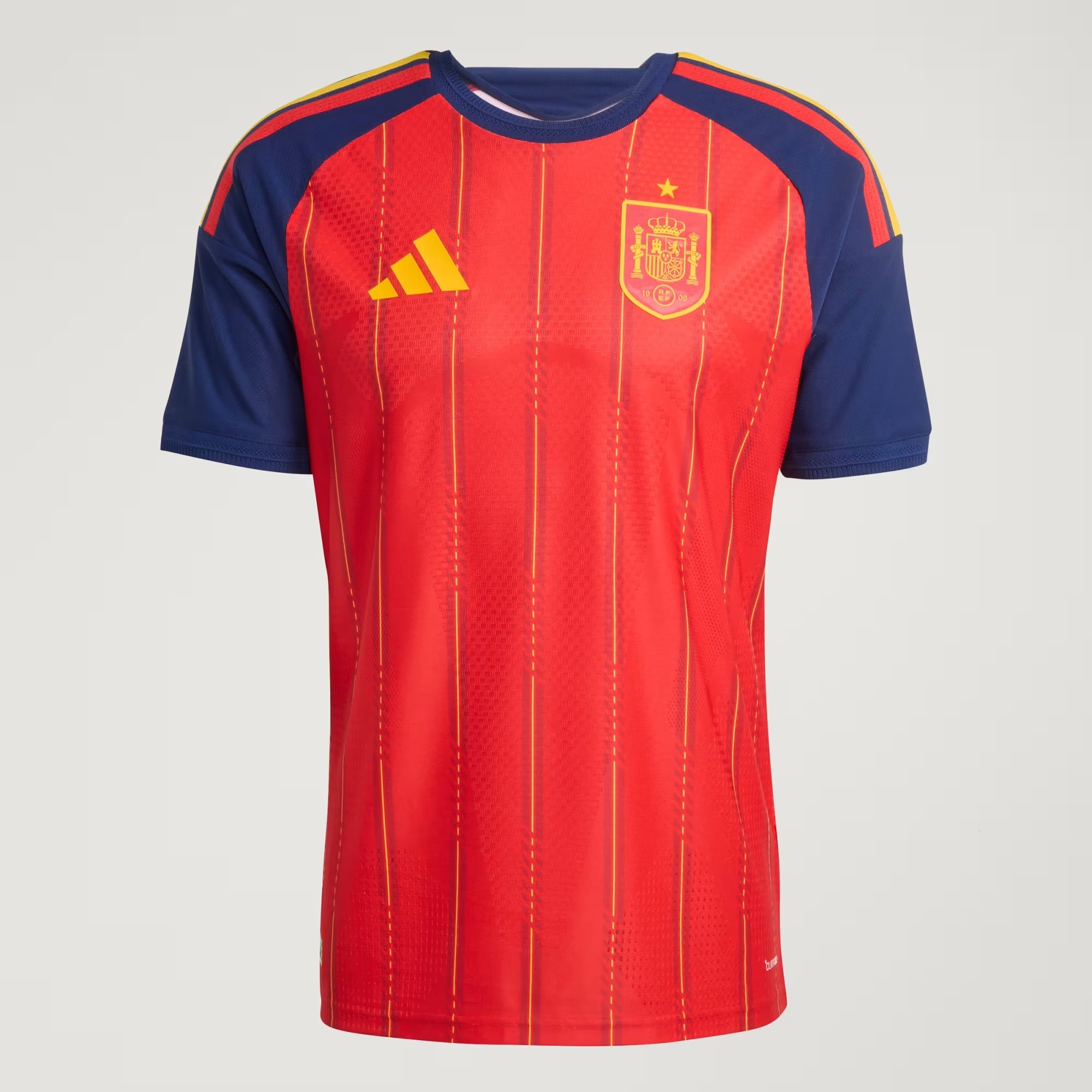 adidas Spain 2026 Match Home Men's Soccer Authentic Jersey - Vivid Red