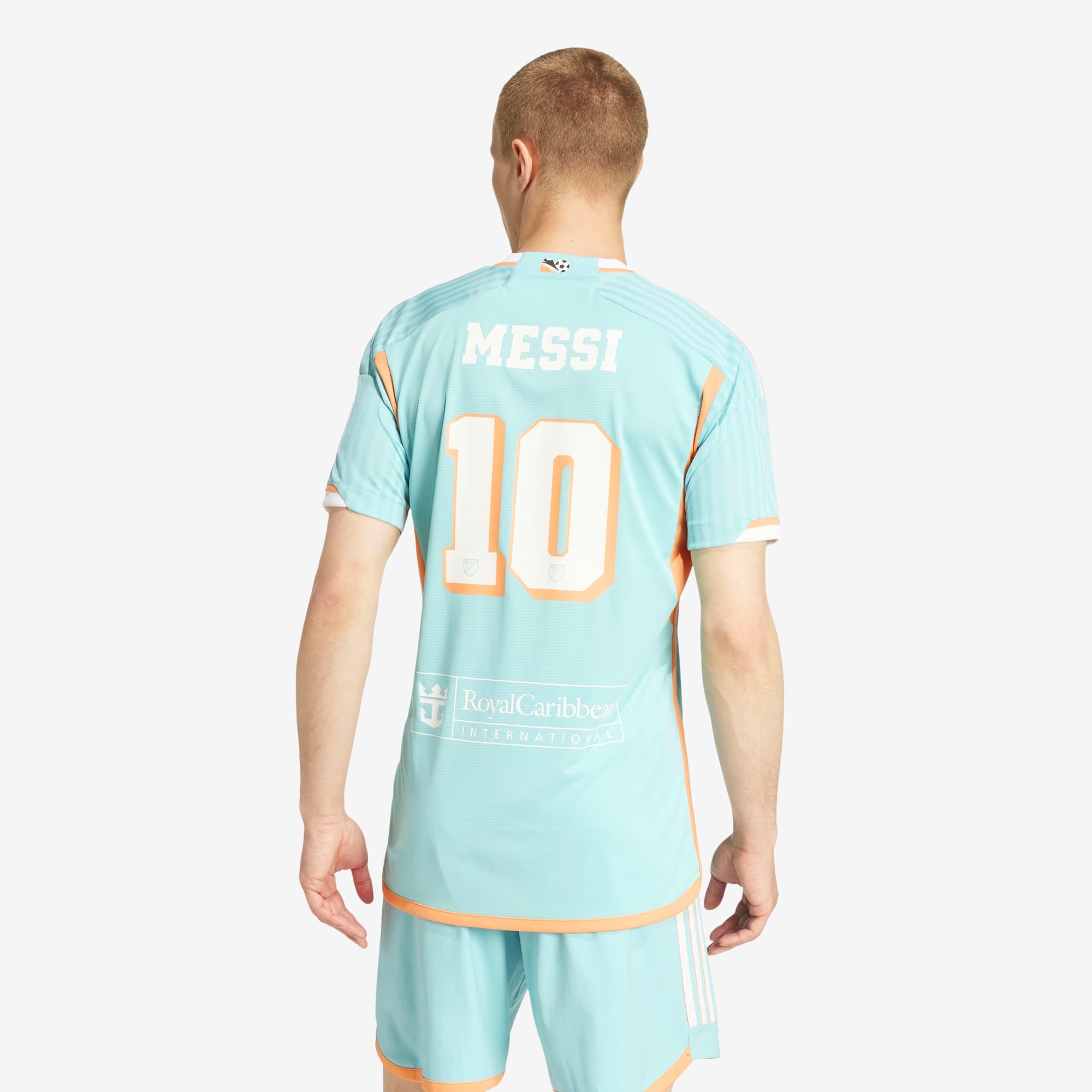 adidas 2024 Inter Miami CF Match Archive Messi Men's AEROREADY Soccer Authentic Jersey - Easy Mint