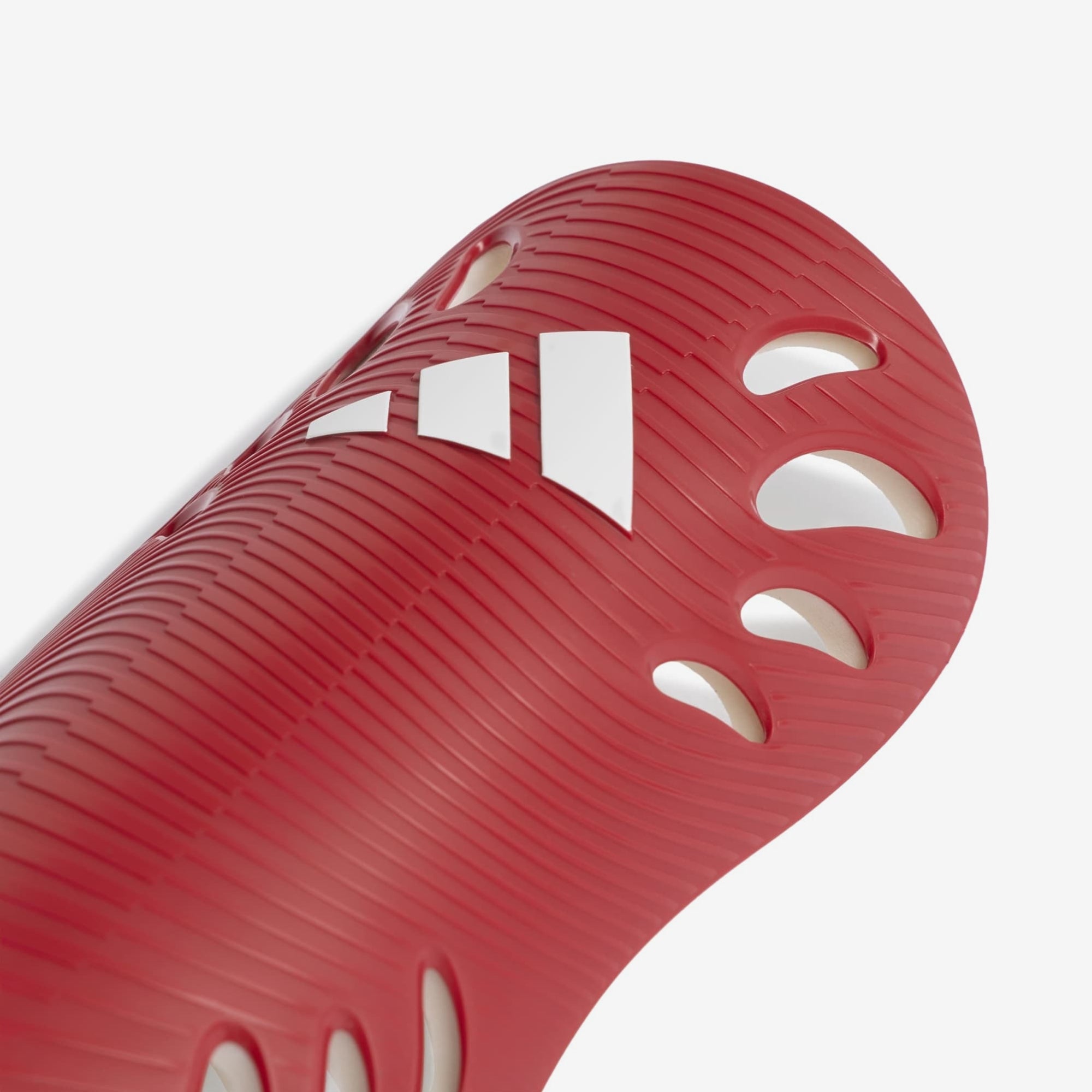 adidas Adiflex Soccer Shin Guards - Team Power Red 2 / White