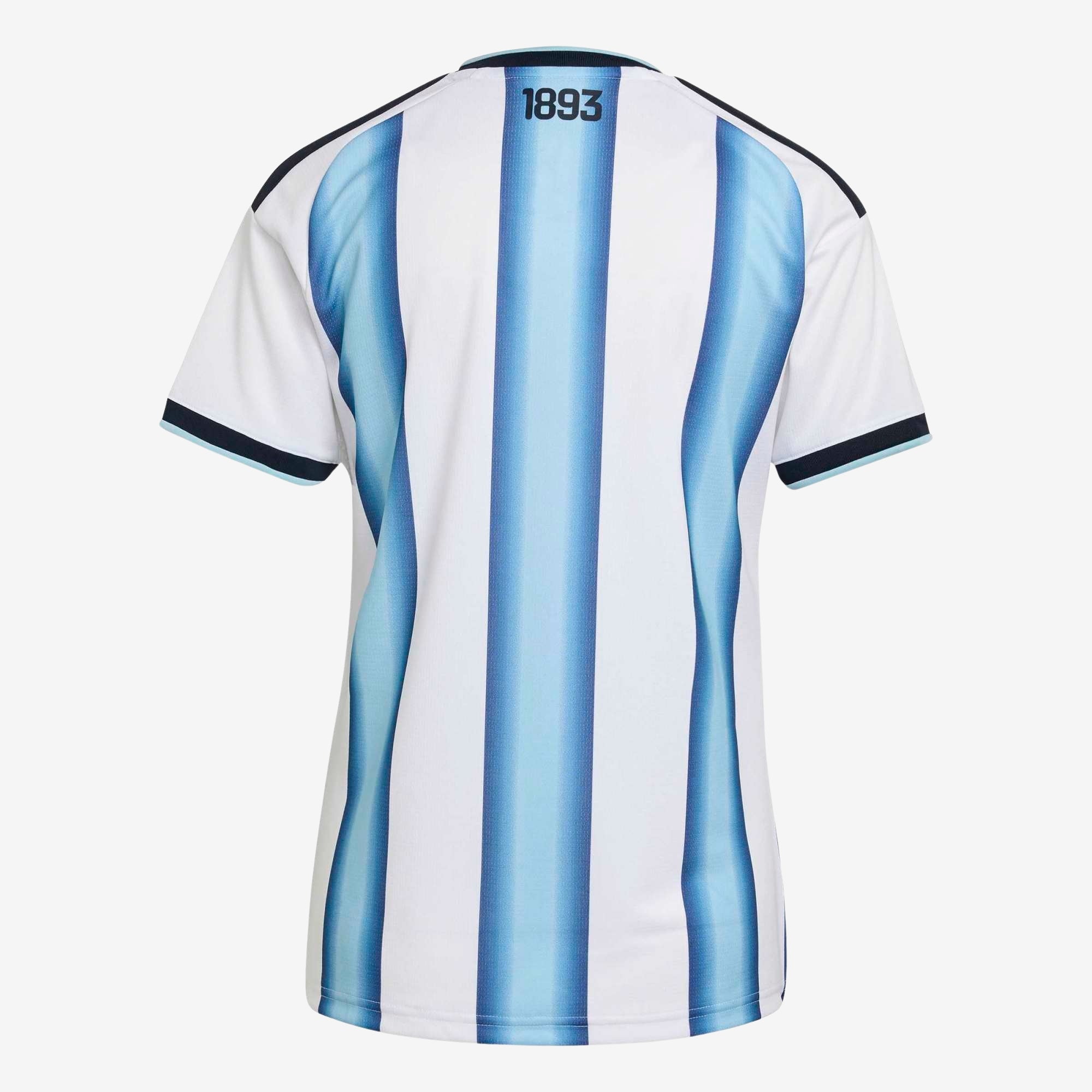 adidas Argentina 2026 Stadium Home Women's Soccer Jersey - White / Icey Blue / Light Blue