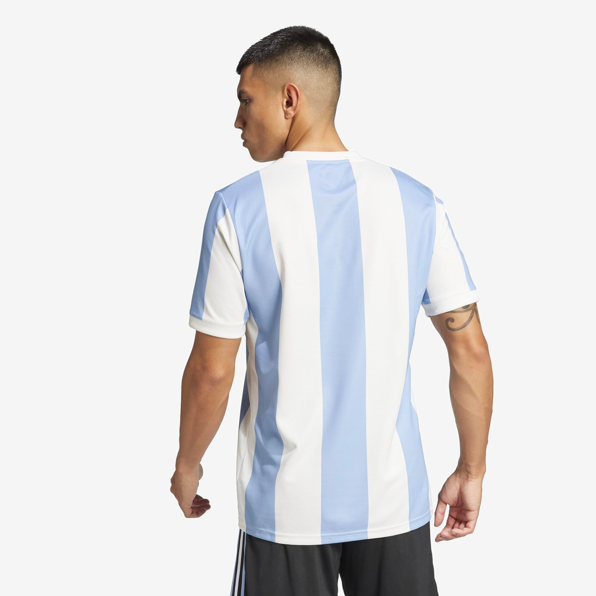 adidas Argentina Anniversary Men's AEROREADY Soccer Jersey - Ambient Sky / Cloud White