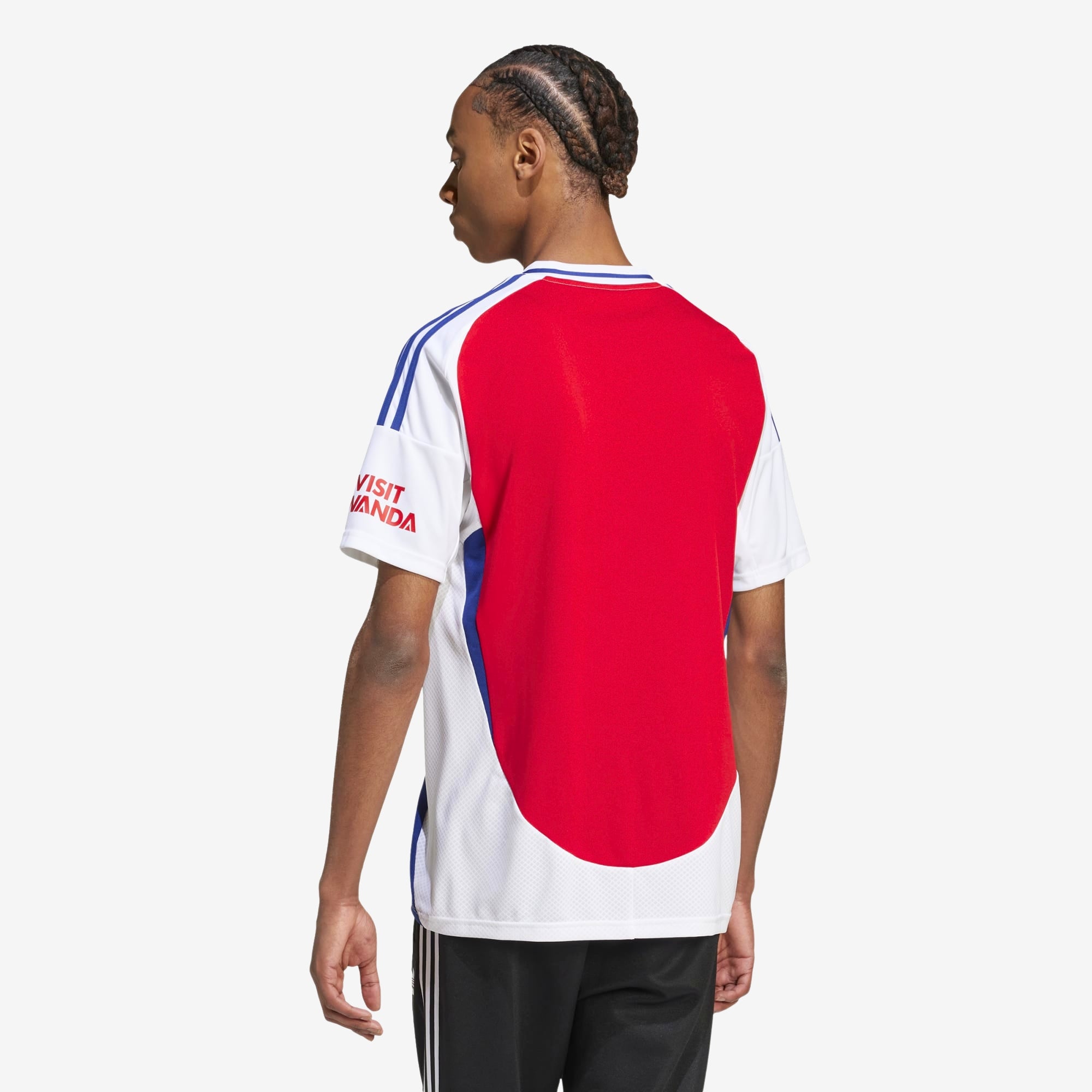 adidas Arsenal 2024/25 Stadium Home Men's AEROREADY Soccer Replica Jersey - Better Scarlet / White