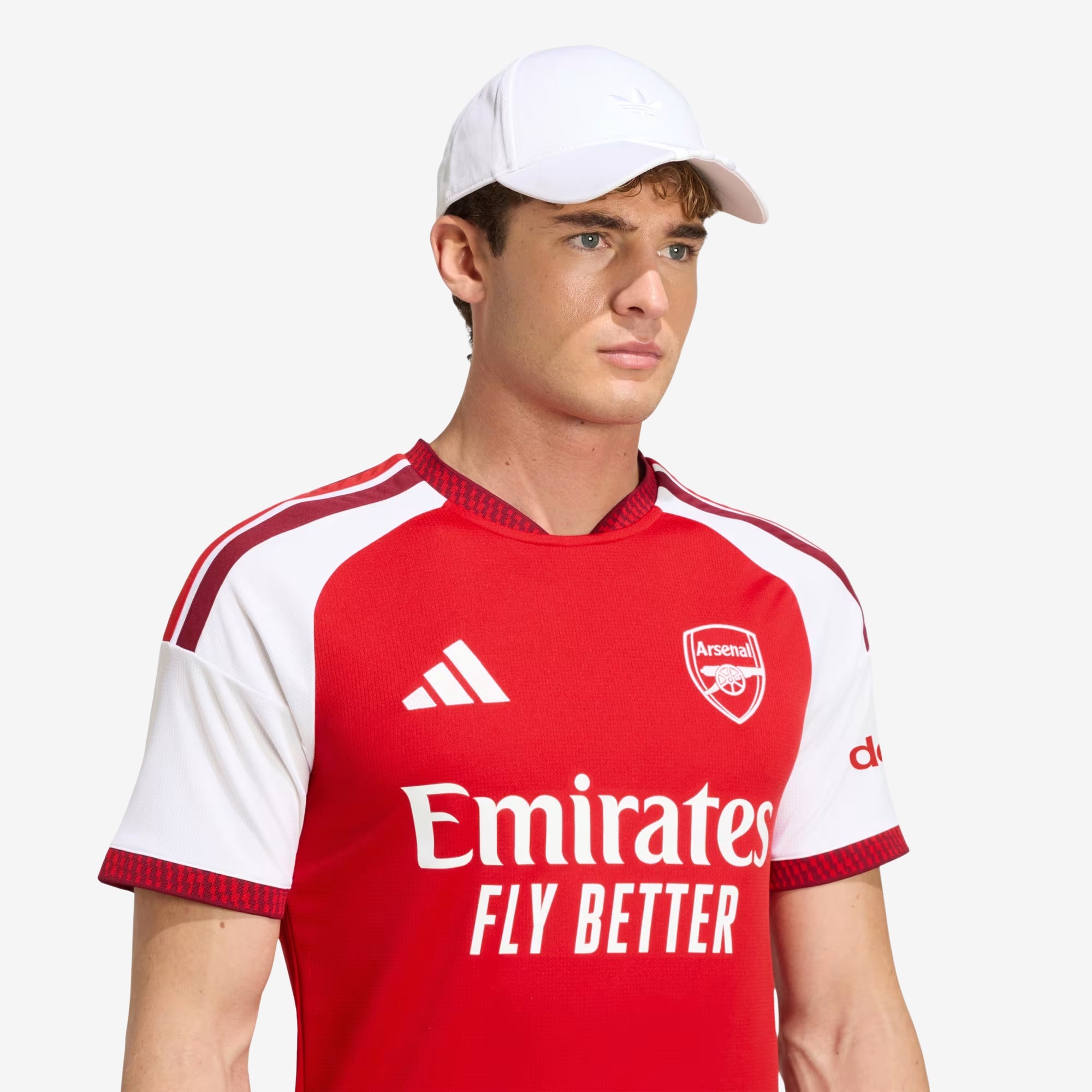 adidas Arsenal FC 2026/27 Stadium Home Men's Soccer Jersey - Better Scarlet