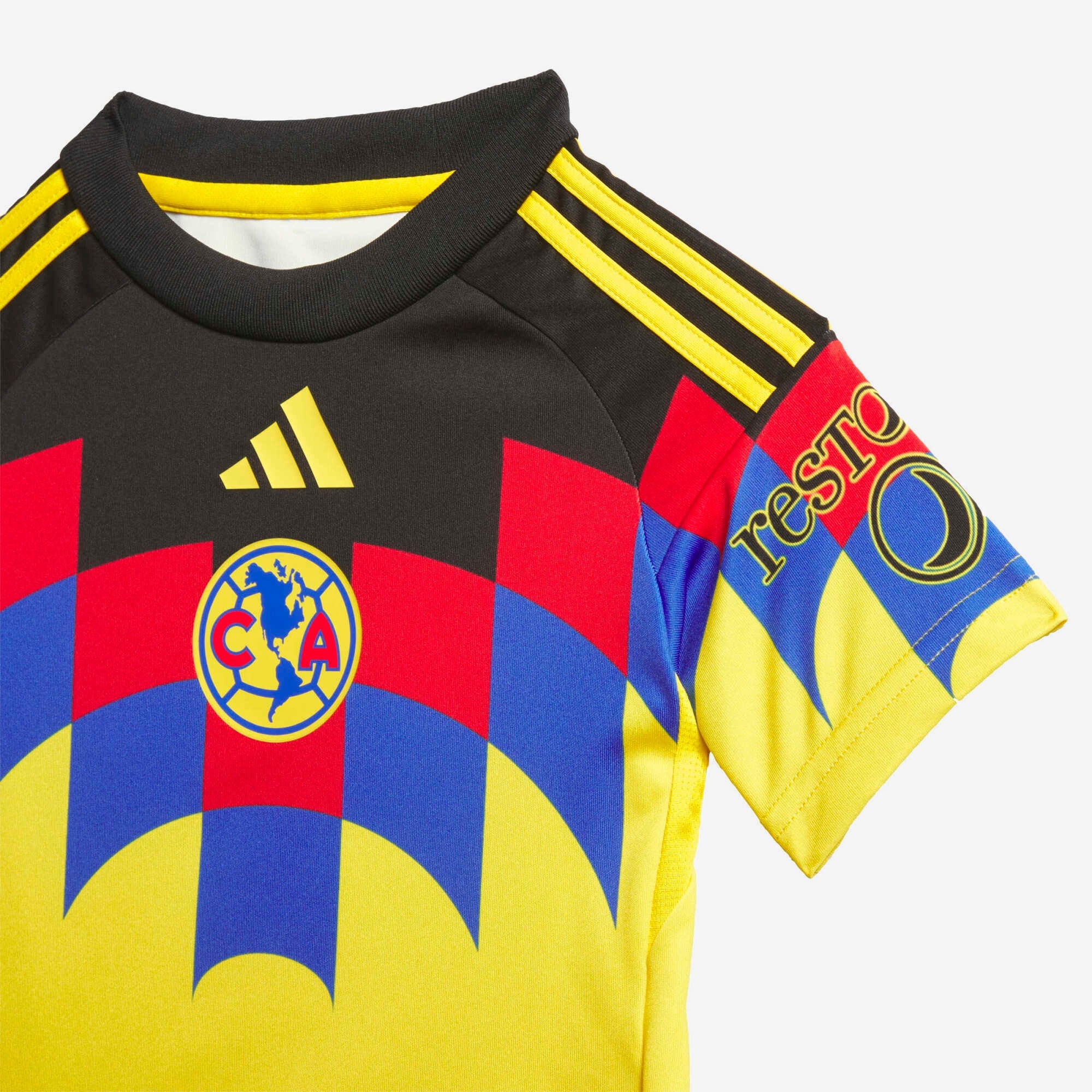 adidas Club América 2025/26 Home Mini Little/Big Kids' AEROREADY Soccer Kit - Yellow