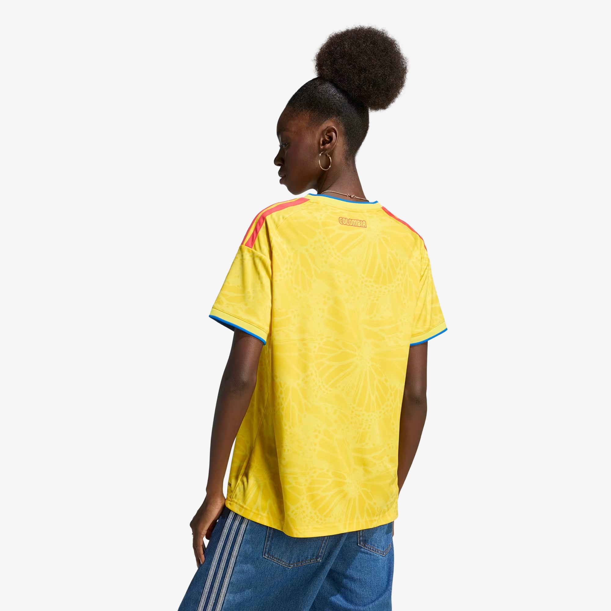 adidas Colombia 2026 Stadium Home Women's Soccer Jersey - Impact Yellow