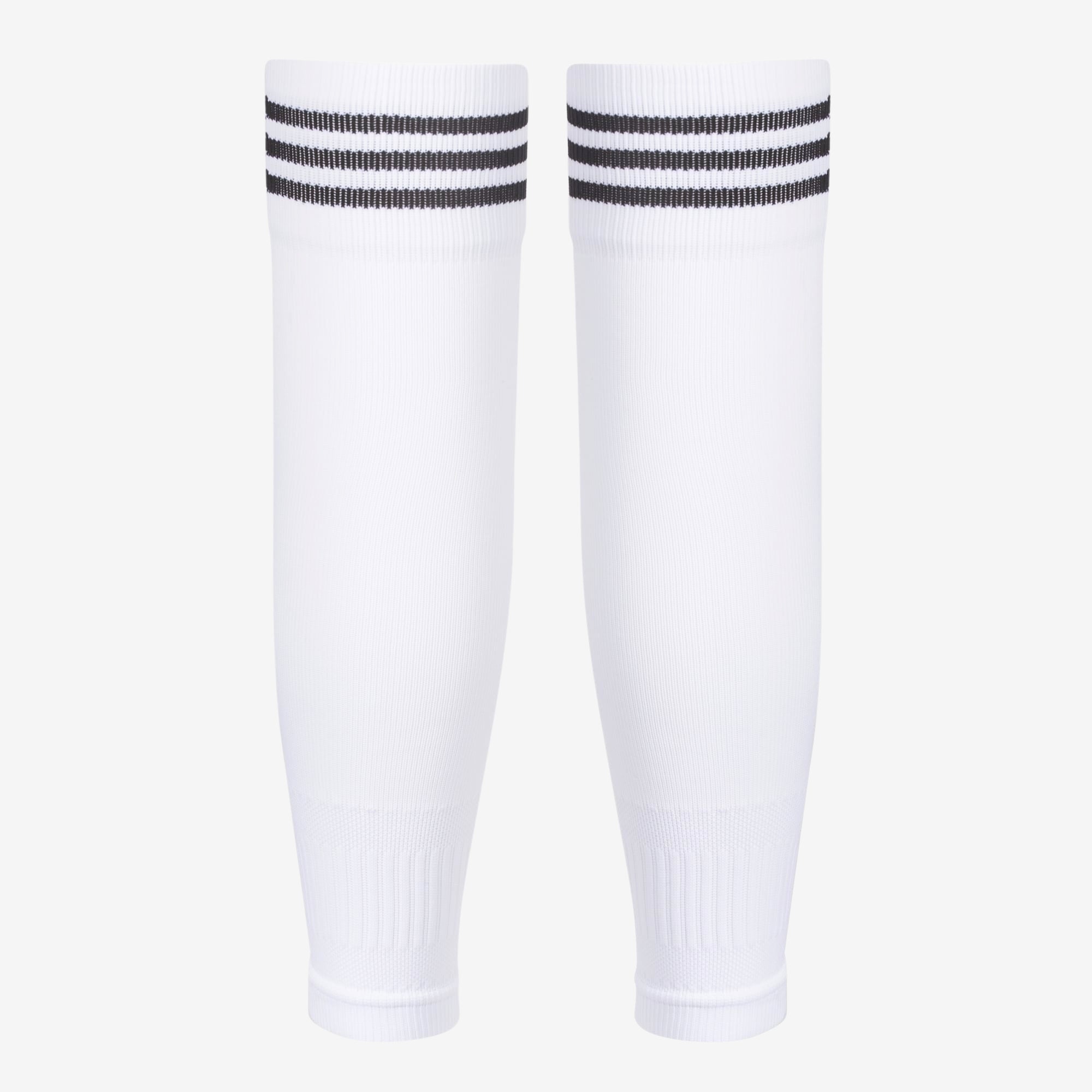 adidas Copa 2-Piece Calf Soccer Sleeves - White / Black