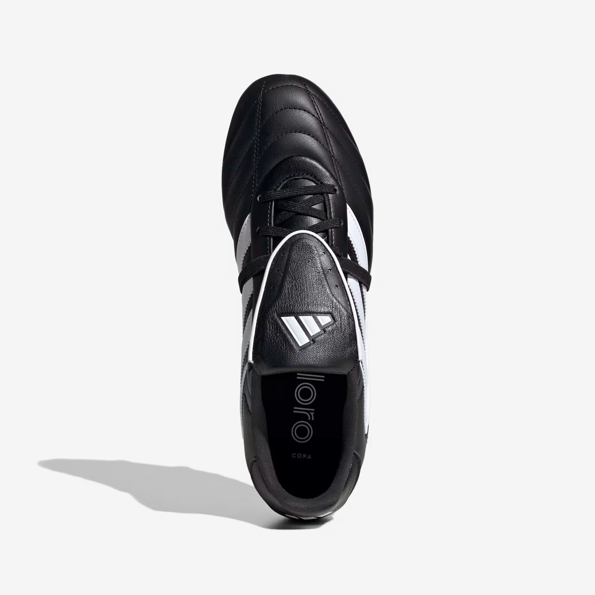 adidas Copa Gloro 2 FG Low-Top Soccer Cleats - Core Black / Cloud White / Cloud White