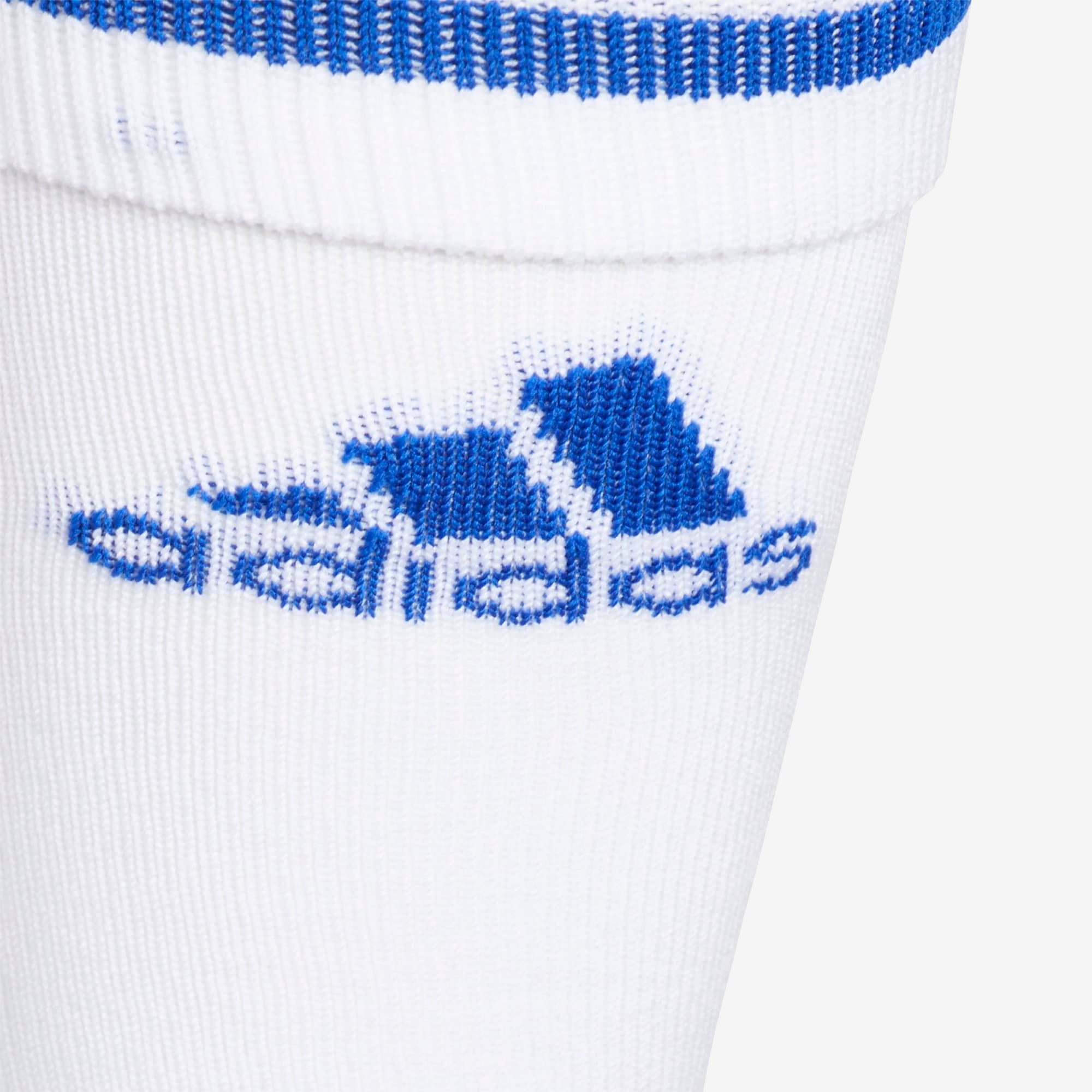 adidas Copa Zone Cushioned Over-the-Calf Socks - White / Bold Blue