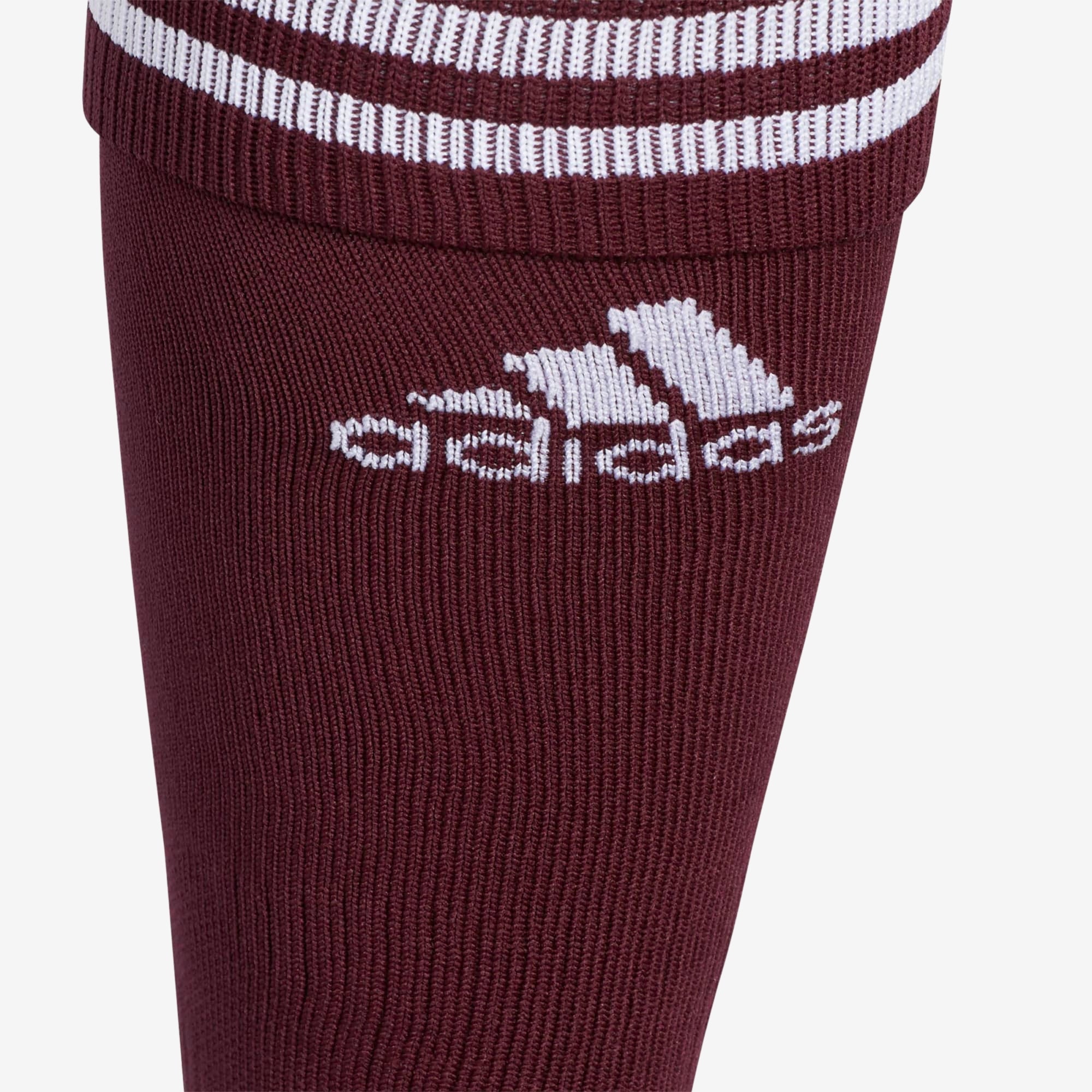 adidas Copa Zone Cushioned Over-the-Calf Socks - Dark Red