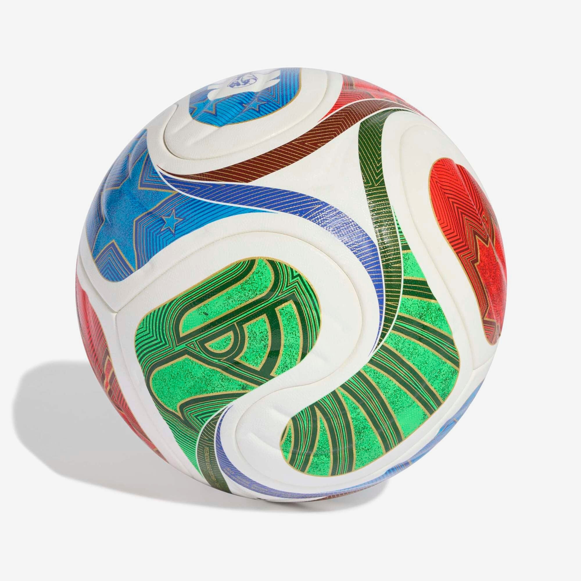 adidas FIFA World Cup 26™ Trionda Competition Soccer Ball - White / Solar Blue / Hi-Res Red / Flash Lime