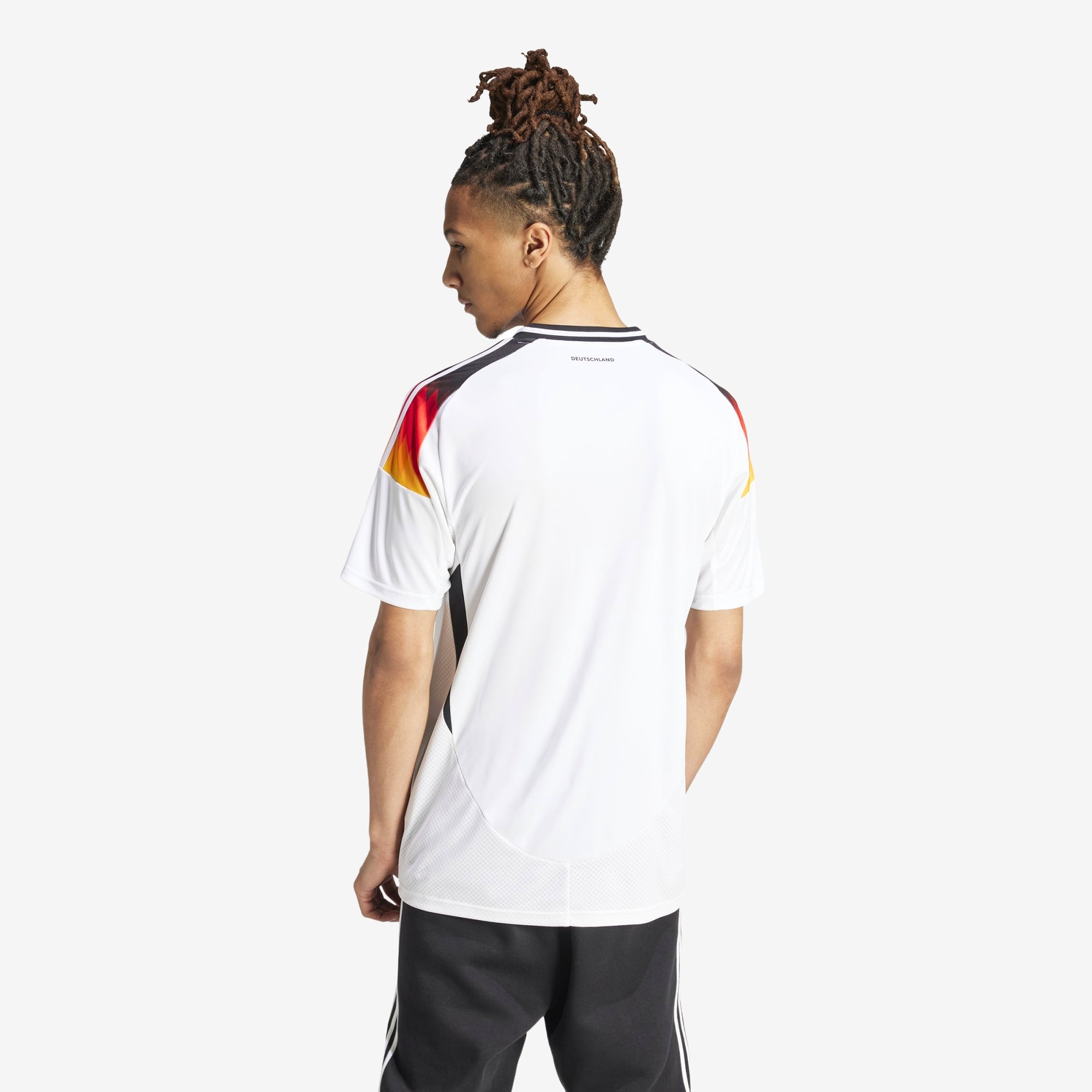 adidas Germany 2024 Stadium Home Men's AEROREADY Soccer Replica Jersey - White