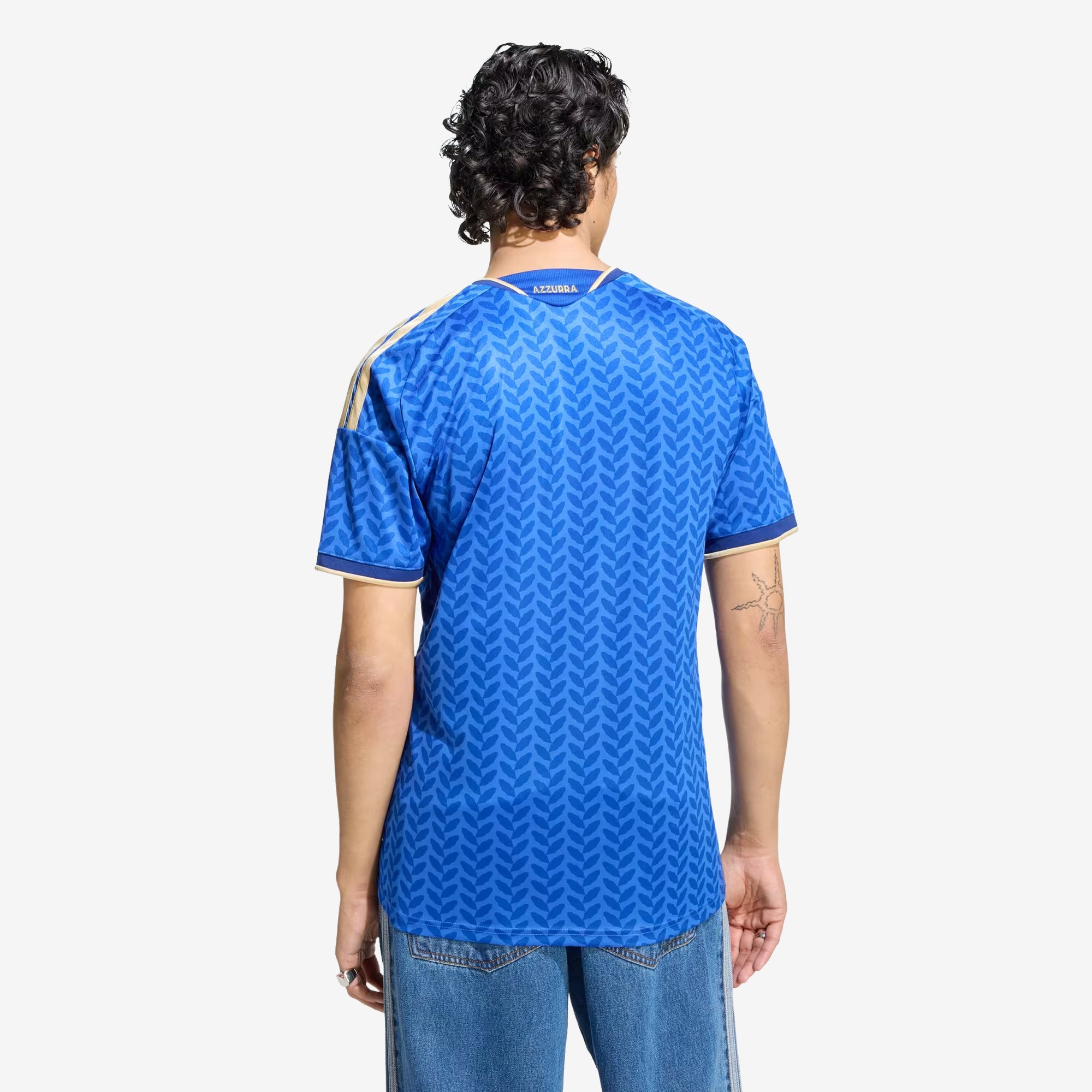adidas Italy 2026 Stadium Home Men's Soccer Jersey (Blue)