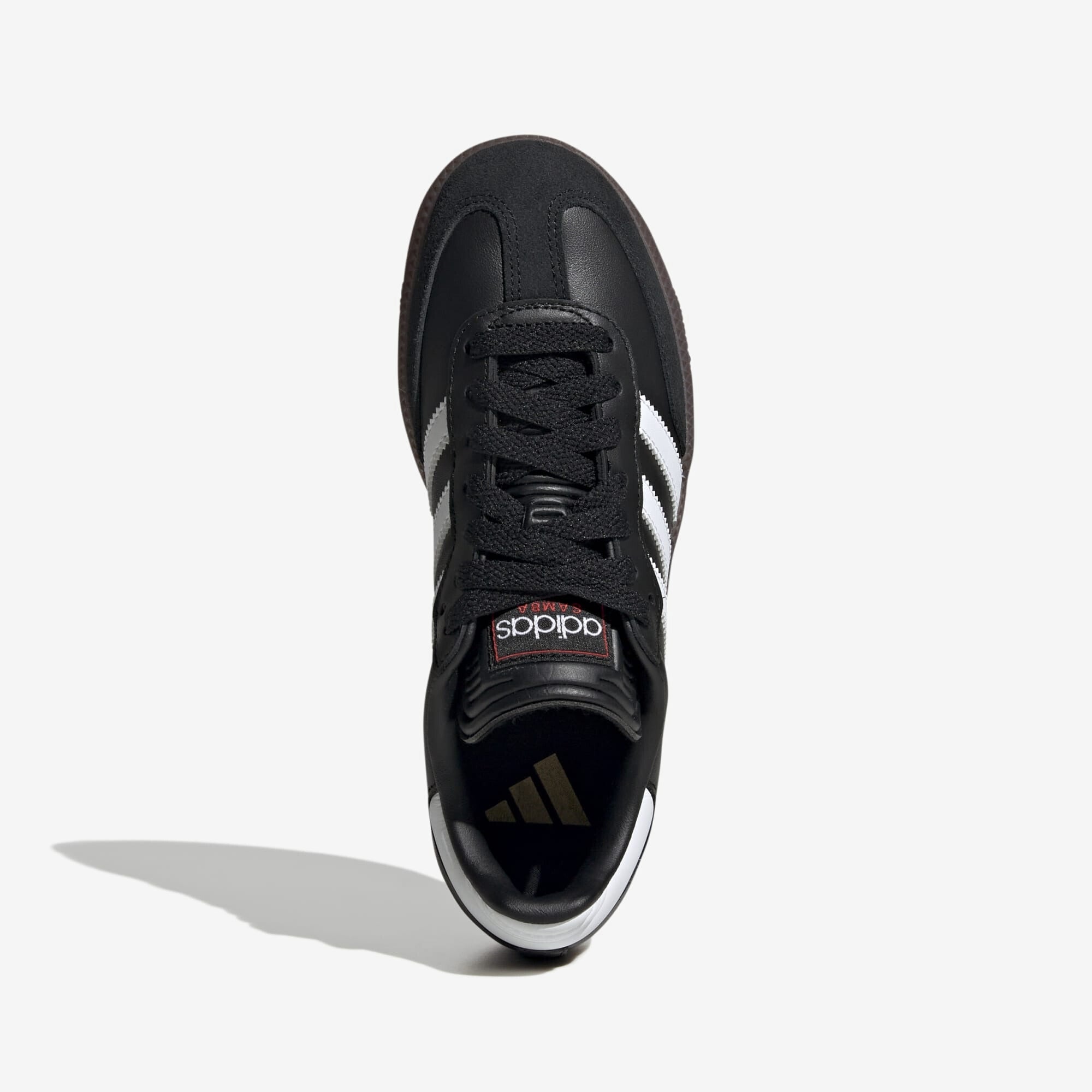 adidas Jr. Samba Little/Big Kids' Indoor/Court Low-Top Soccer Shoes - Black