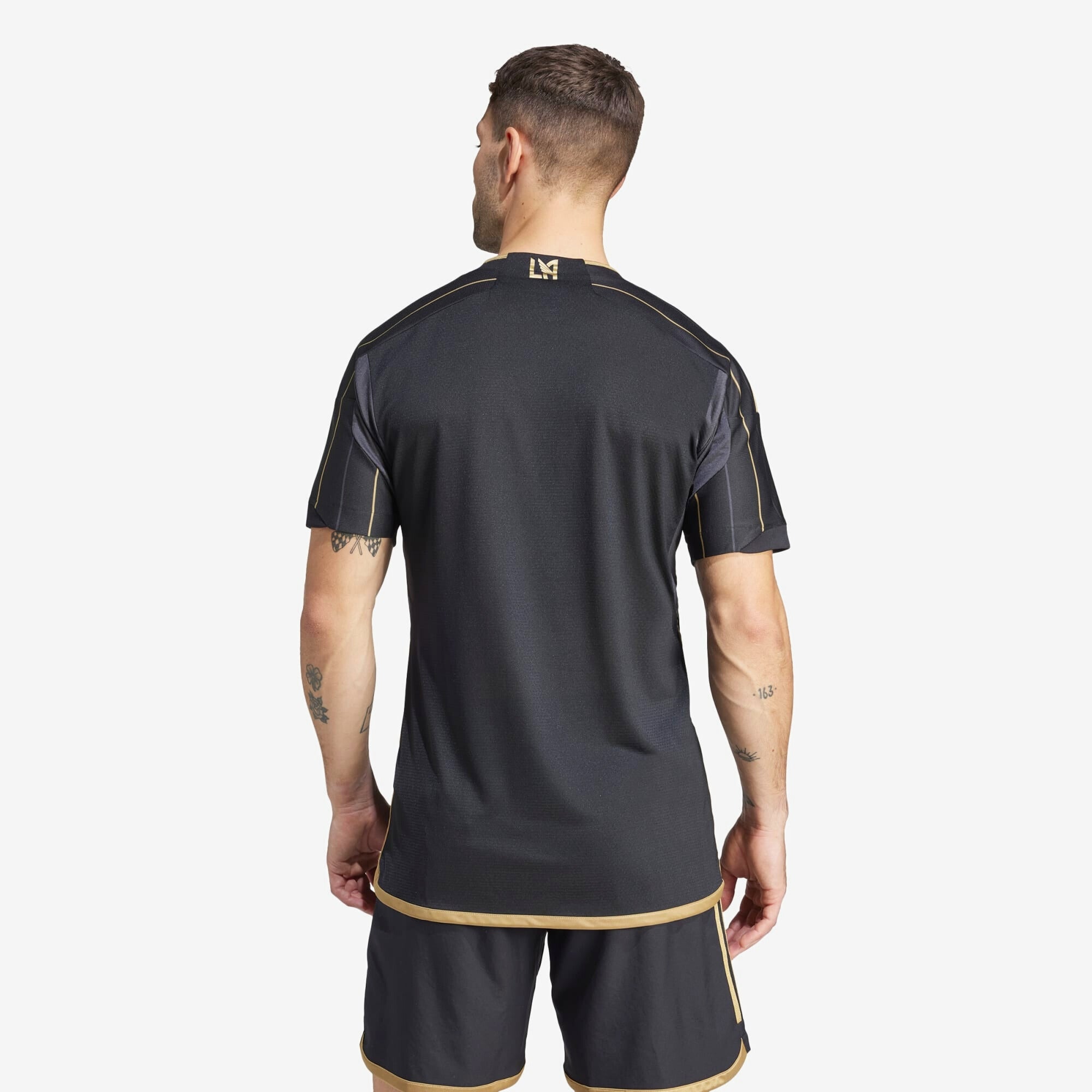 adidas Los Angeles FC 2024/25 Match Home Men's AEROREADY Soccer Authentic Jersey - Black