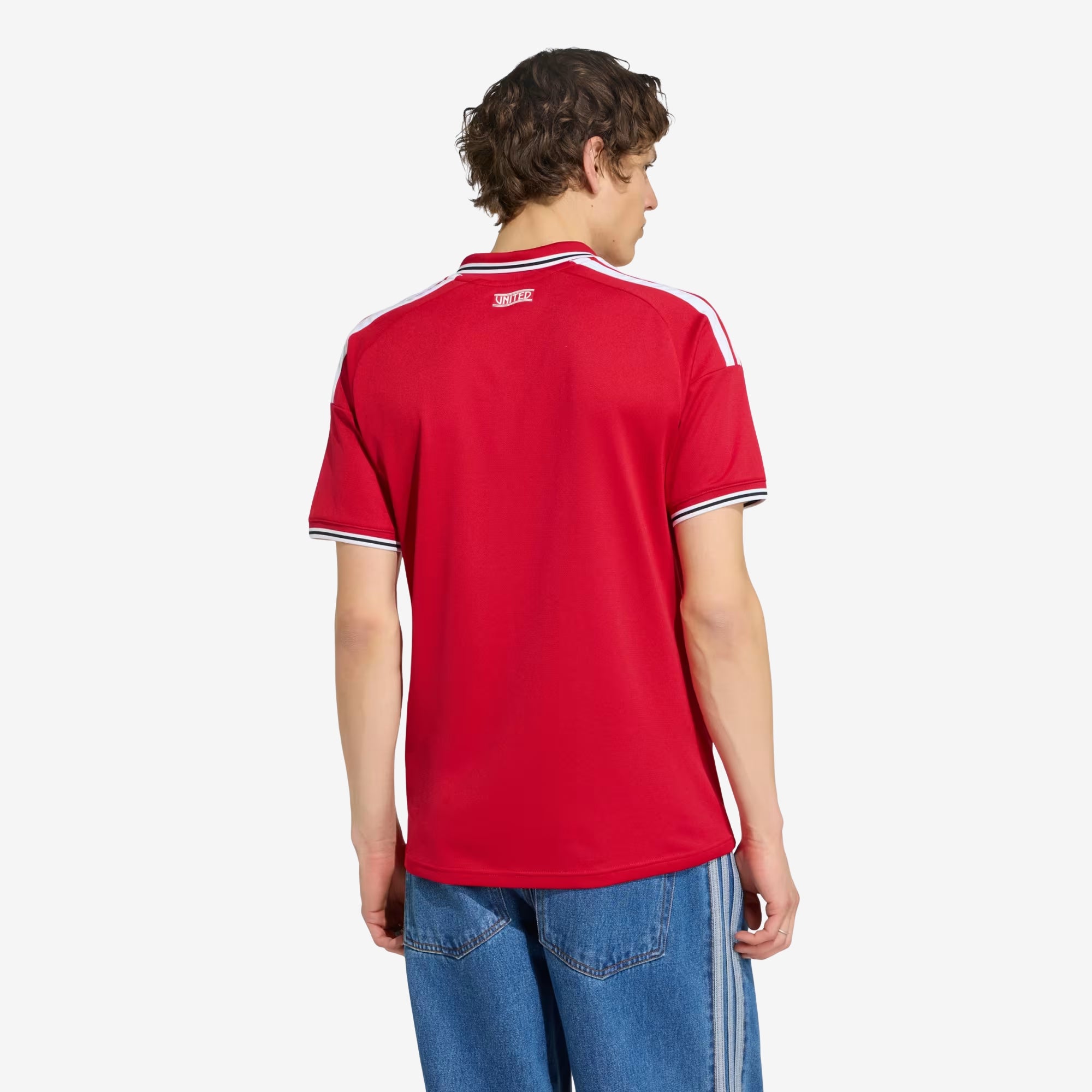 adidas Manchester United 2026/27 Stadium Home Men's Soccer Jersey - Mufc Red
