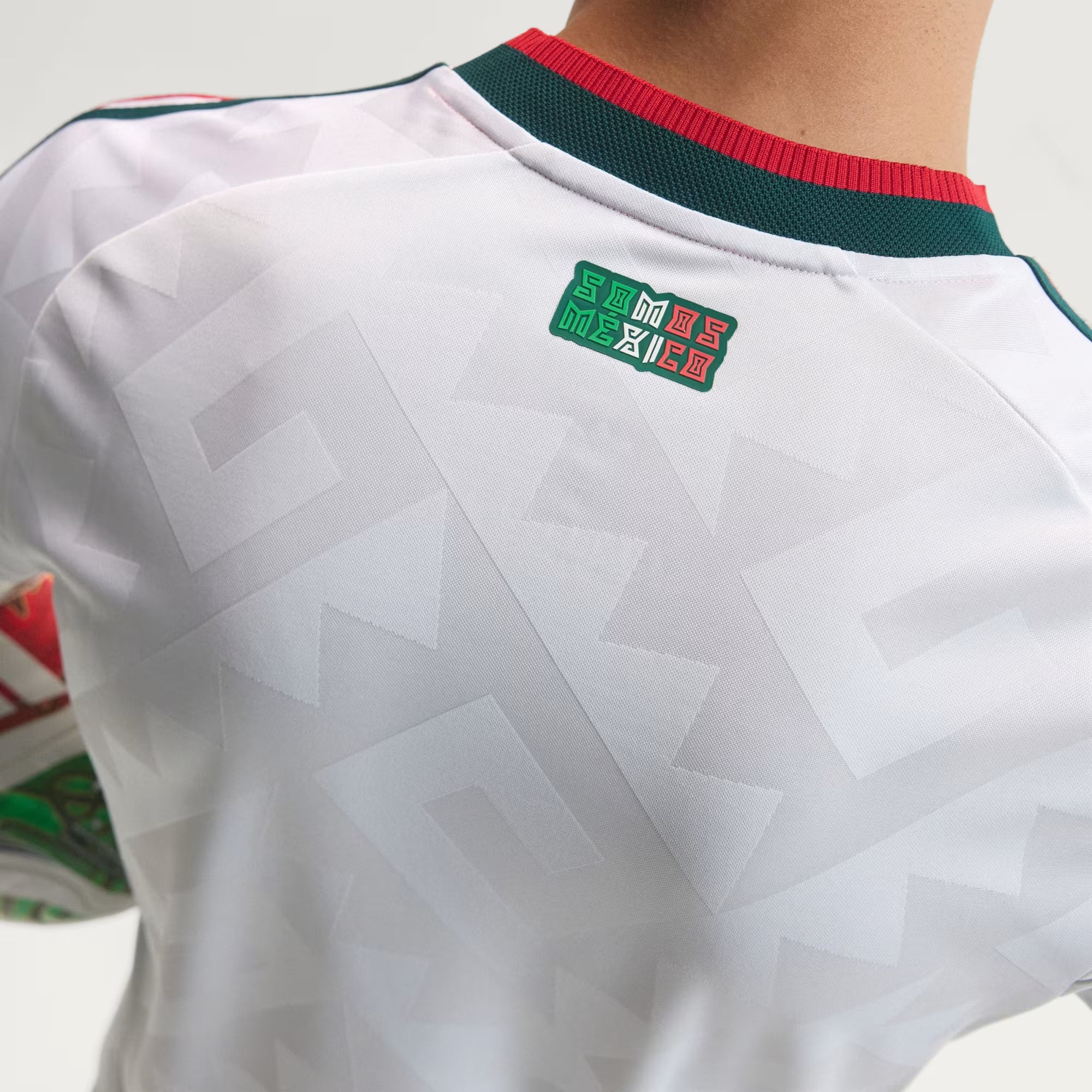 adidas Mexico 2026 Match Away Men's Soccer Authentic Long-Sleeve Jersey - White