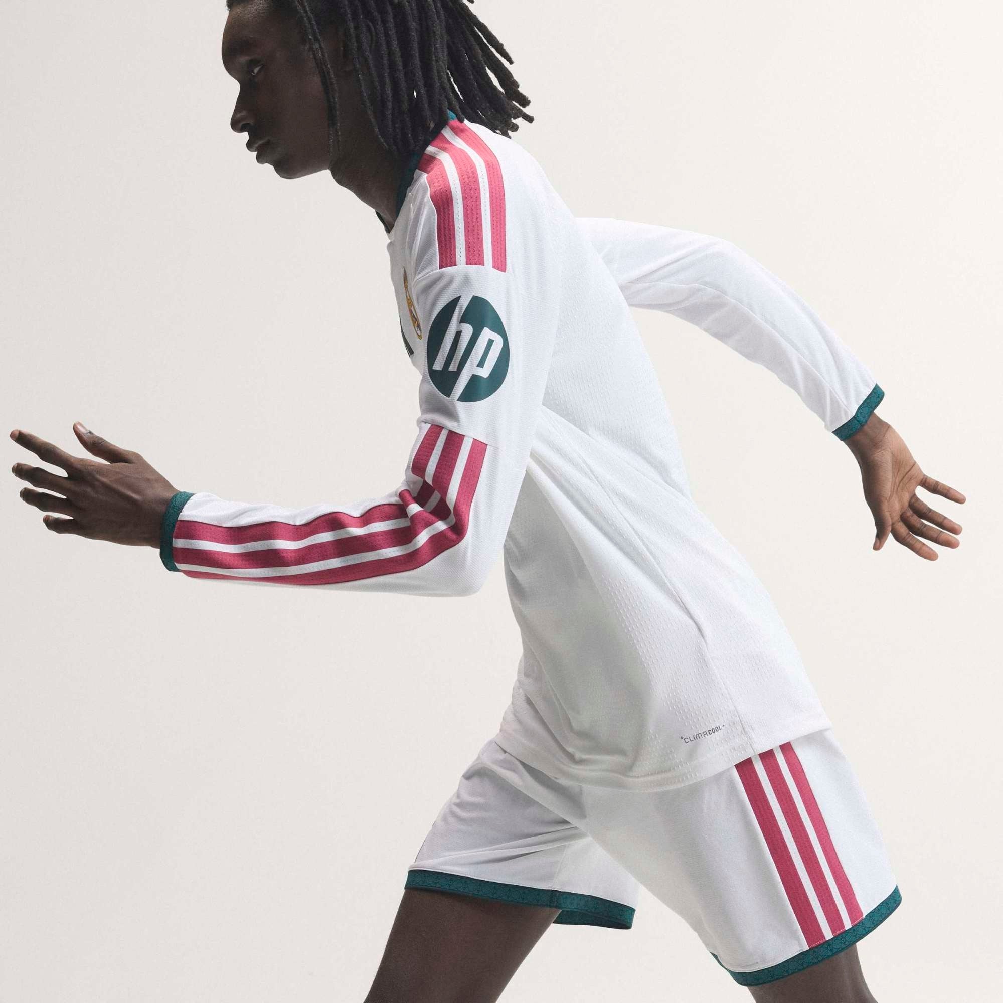 adidas Real Madrid 2026/27 Match Home Men's Soccer Authentic Long-Sleeve Jersey - White