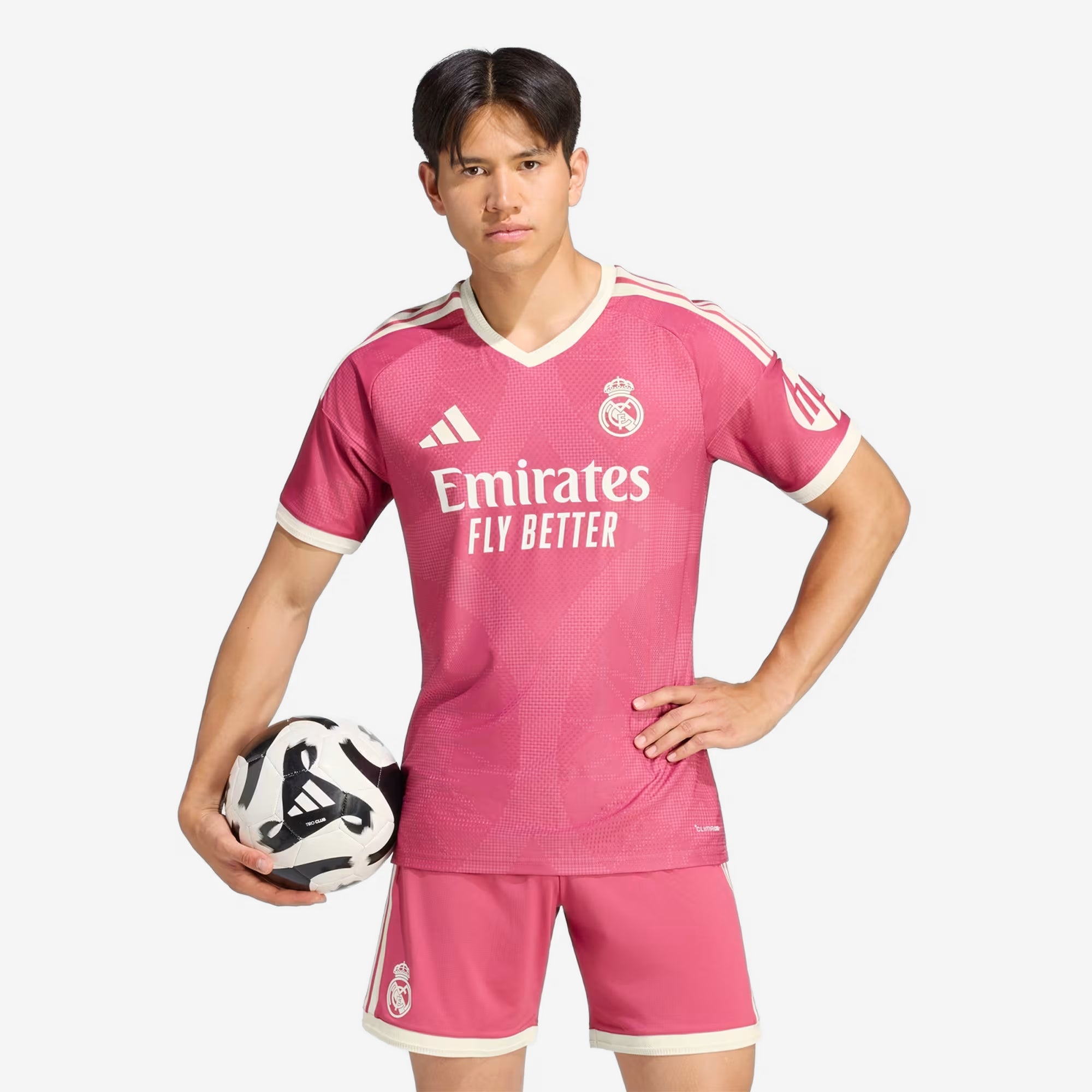 adidas Real Madrid 2026/27 Match Third Men's Soccer Authentic Jersey - Wild Pink