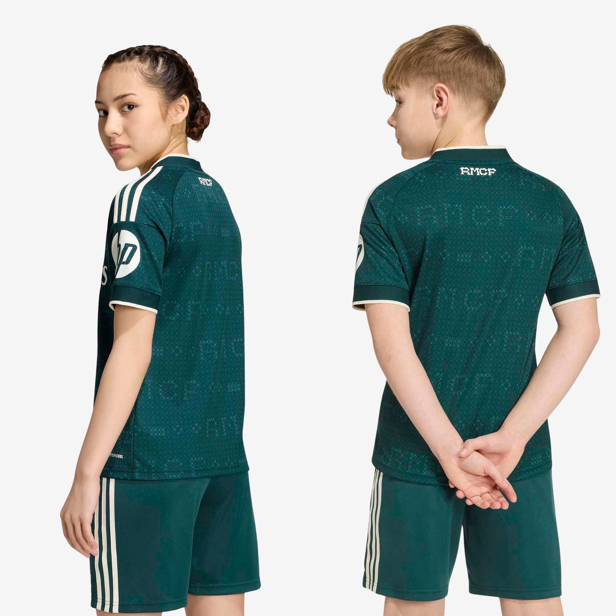 adidas Real Madrid 2026/27 Stadium Away Big Kids' Soccer Jersey - Aurora Ivy