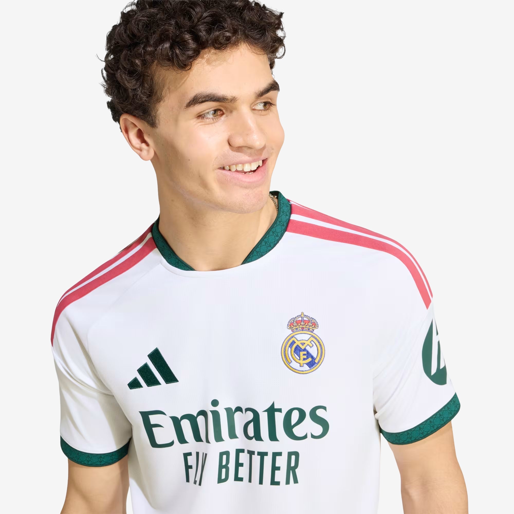 adidas Real Madrid 2026/27 Stadium Home Men's Soccer Jersey - White