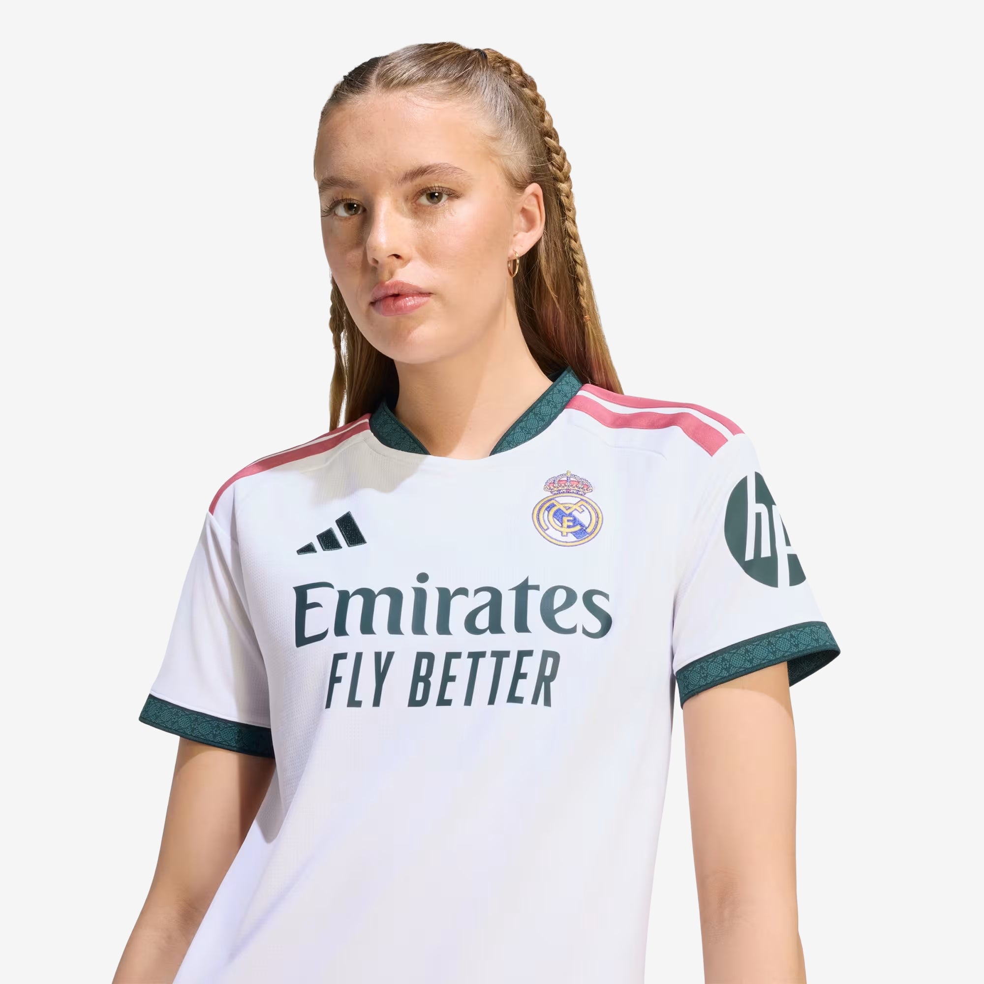 adidas Real Madrid 2026/27 Stadium Home Women's Soccer Jersey - White