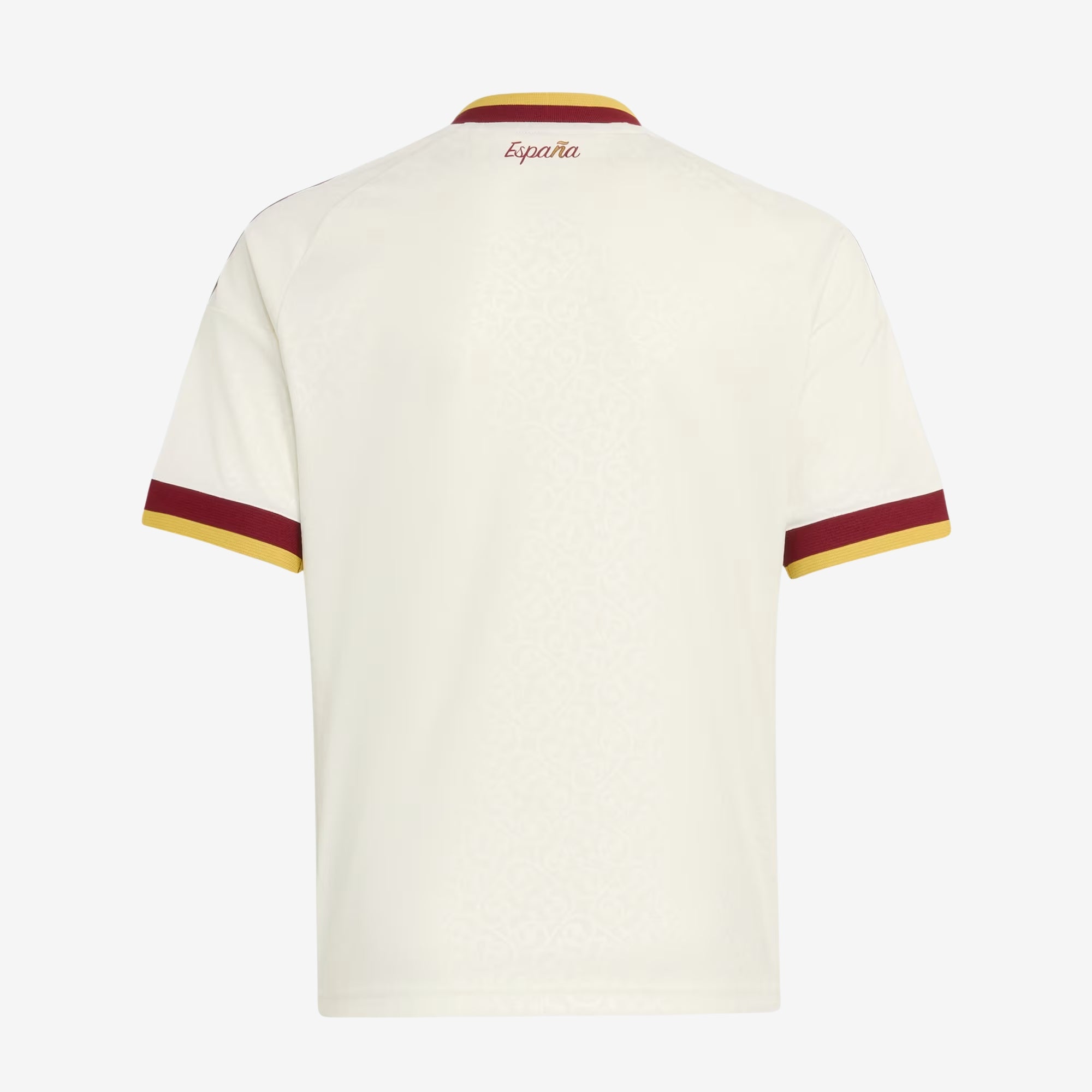 adidas Spain 2026 Stadium Away Big Kids' Soccer Jersey - Off White