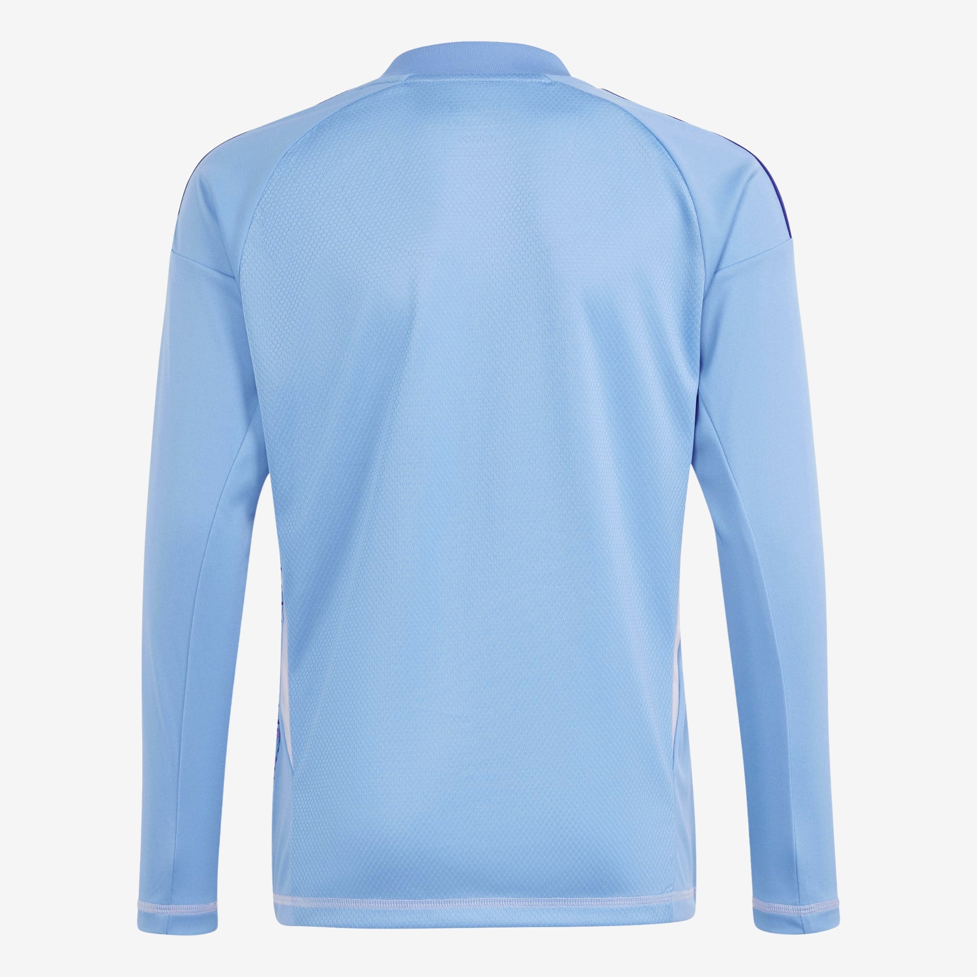 adidas Tiro 24 Competition Goalkeeper Big Kids' Soccer Long-Sleeve Jersey - Semi Blue Burst