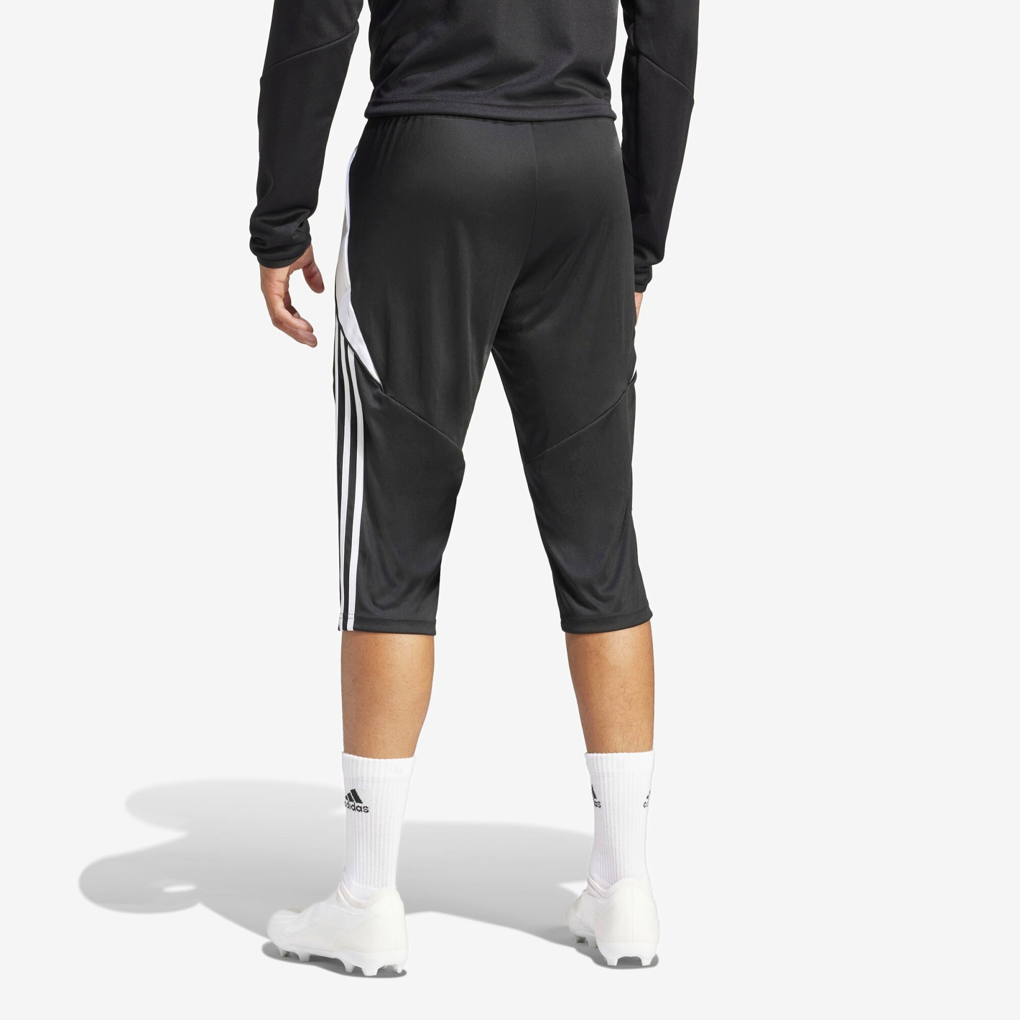 adidas Tiro 24 Joggers Men's 3/4 Soccer Pants - Black / White