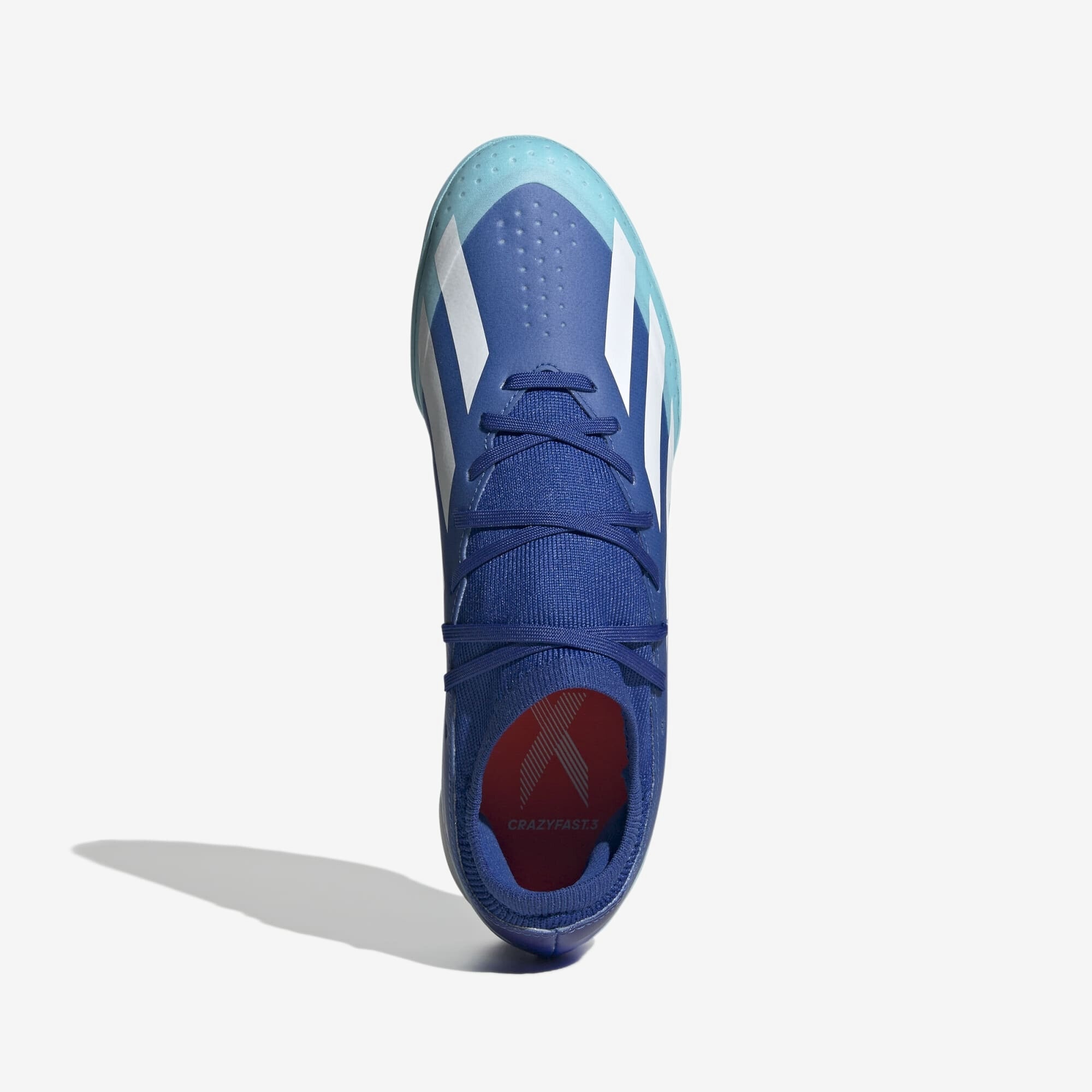 adidas X Crazyfast.3 Turf Low-Top Soccer Shoes - Blue