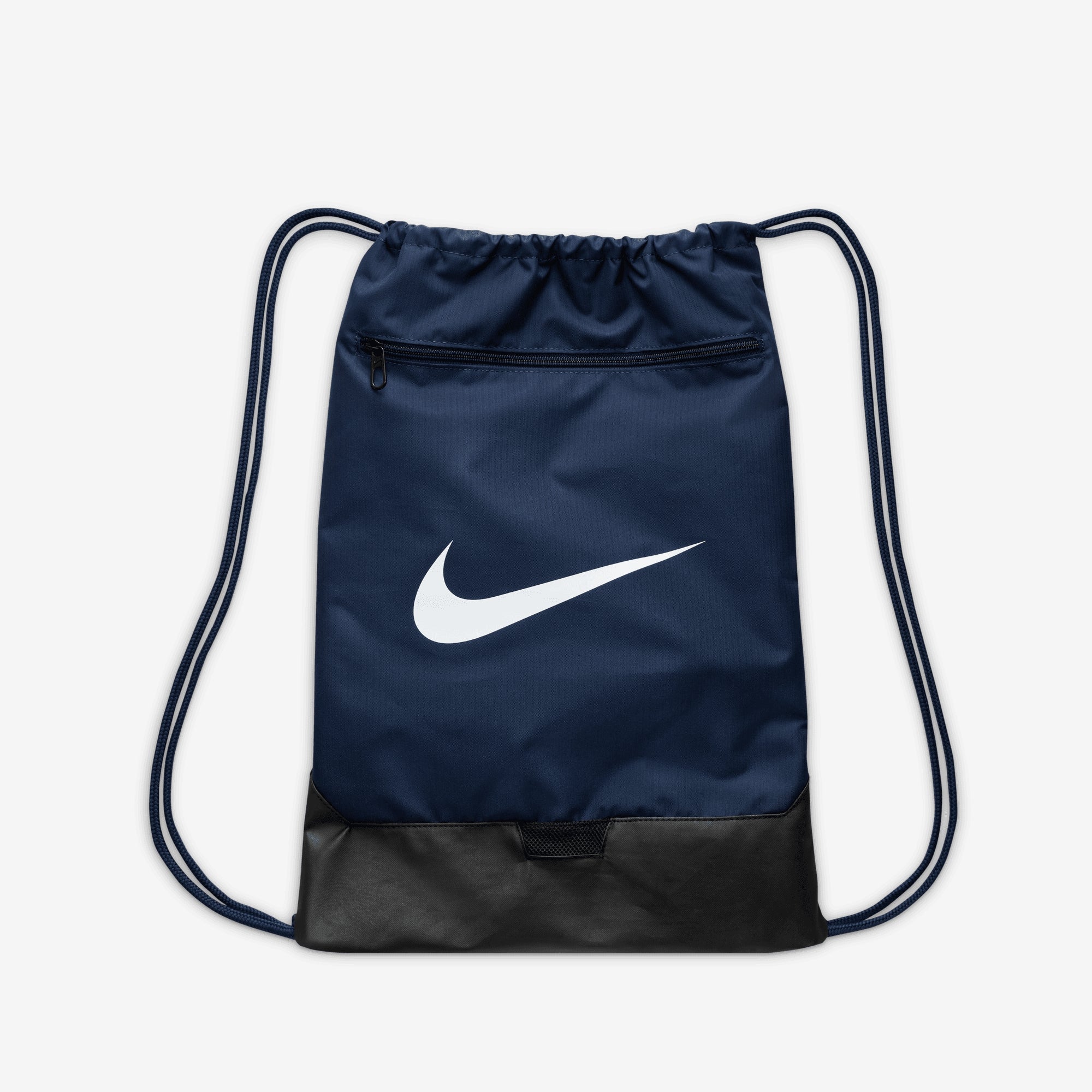 Nike Brasilia 9.5 Training Gym Sack (18L) - Midnight Navy/Black/White