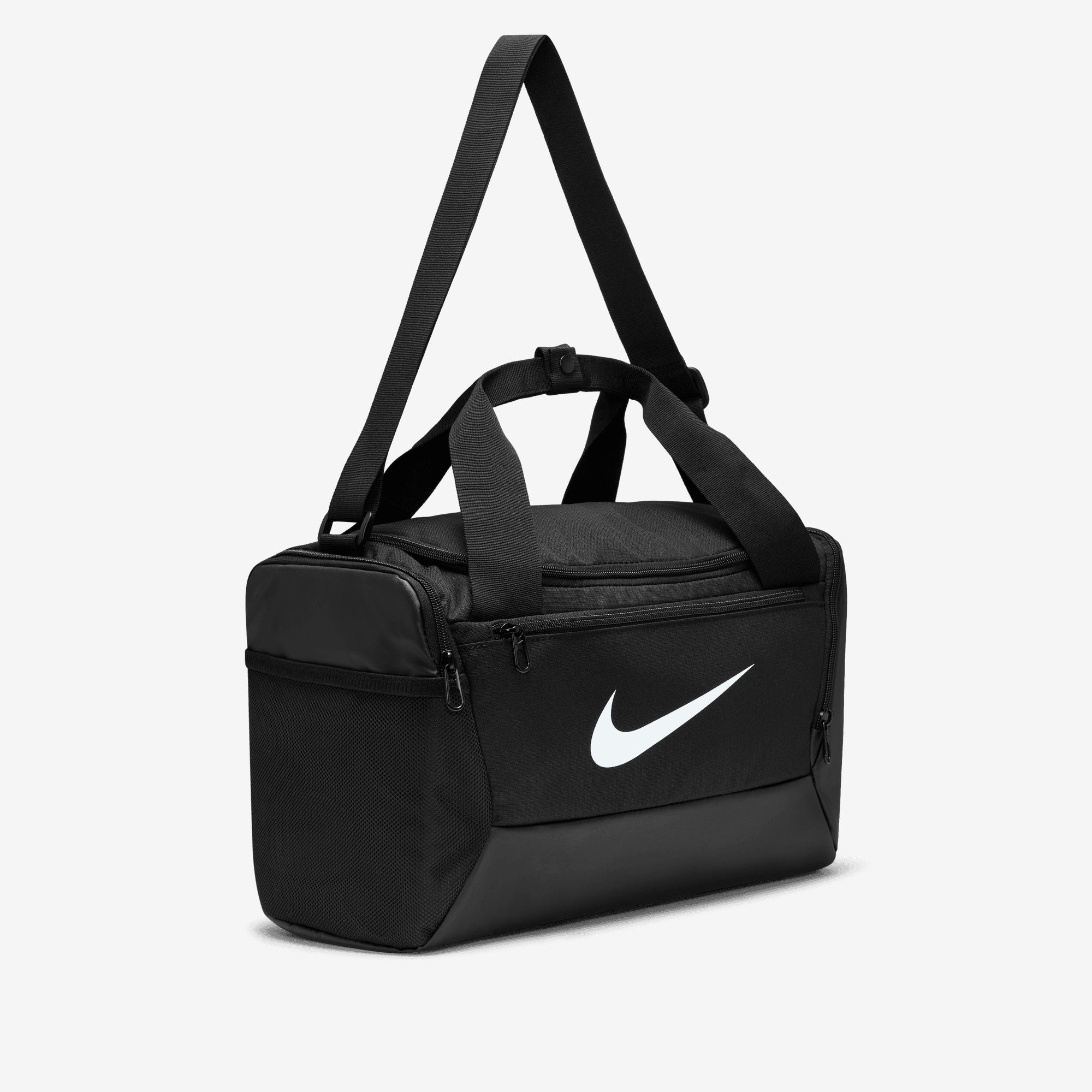 Nike Brasilia 9.5 Training Duffel Bag (Extra Small, 25L) - Black/Black/White