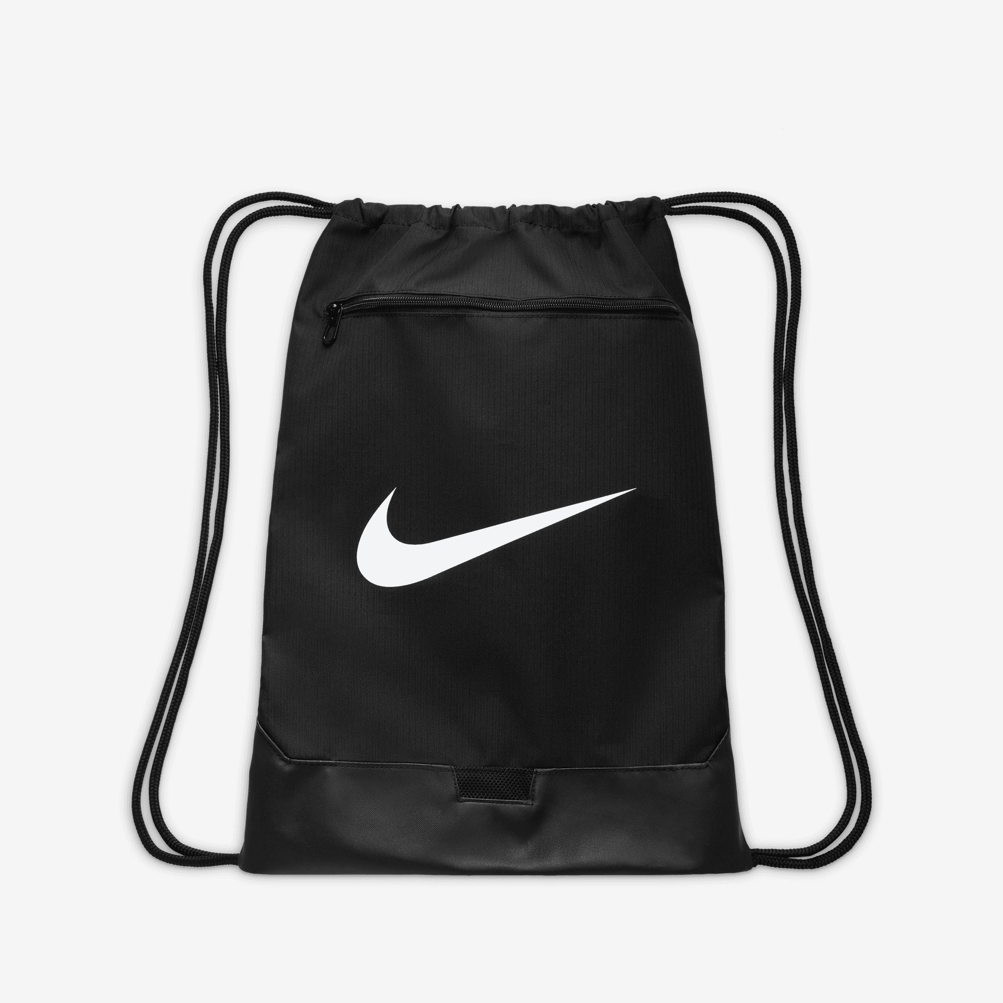 Nike Brasilia 9.5 Training Gym Sack (18L) - Black/Black/White