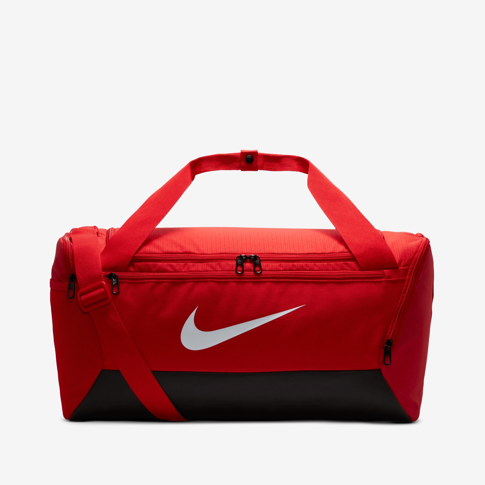 Nike Brasilia Training Duffel Bag (Small, 41L) - University Red/Black/White