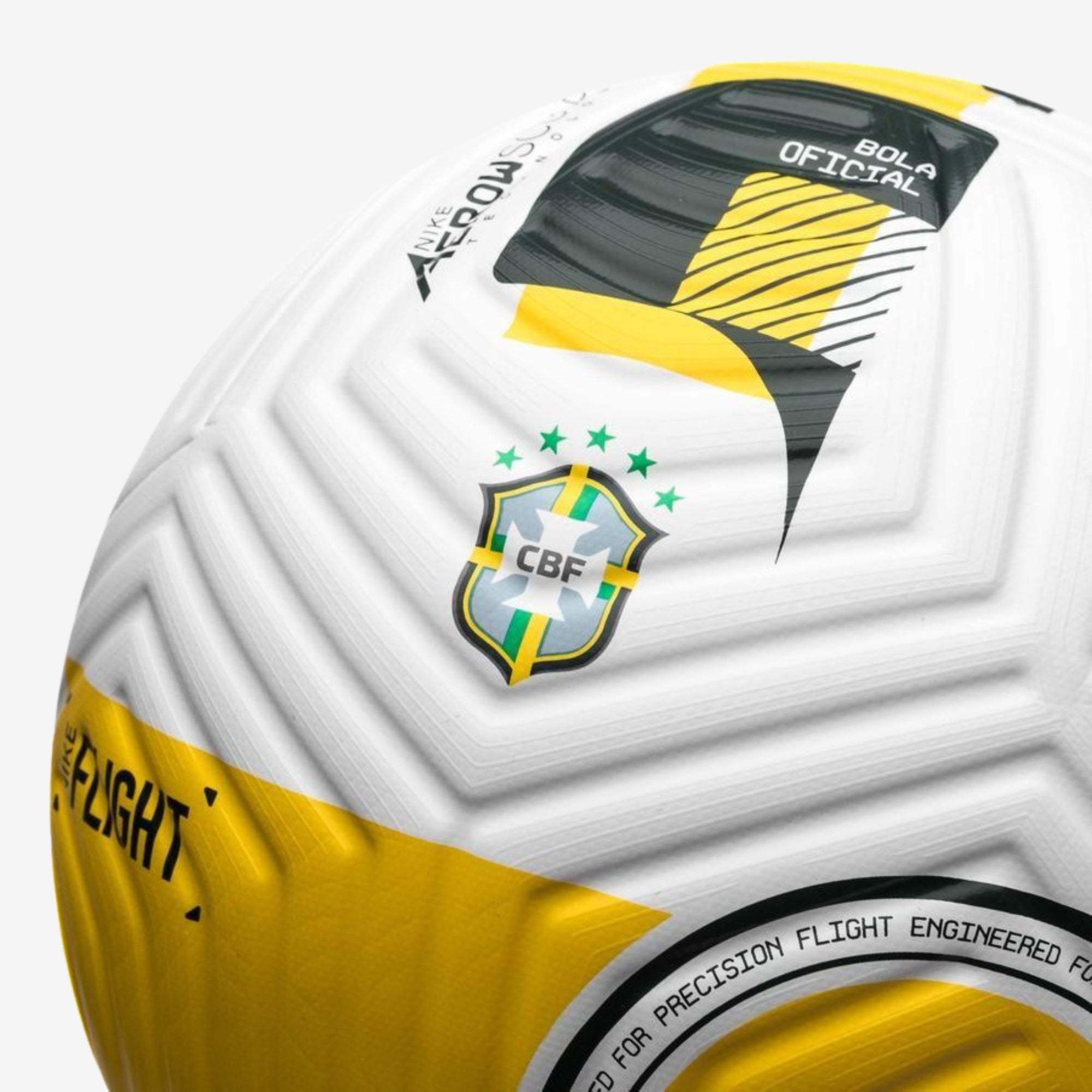 Nike Brazil Flight Match Soccer Ball - White