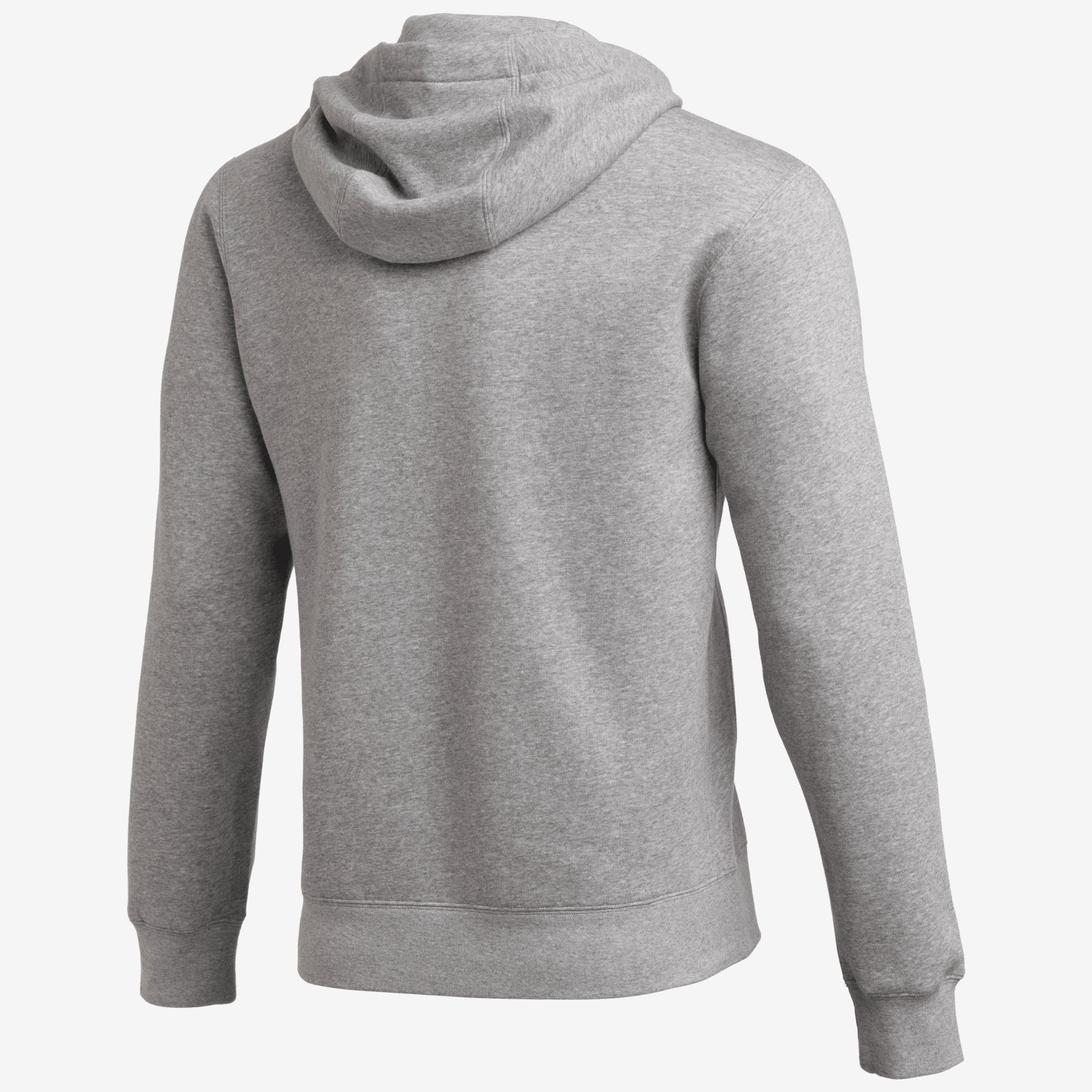 Nike Club Hoodie Men's Training Pullover Hoodie - Dk Grey Heather/White