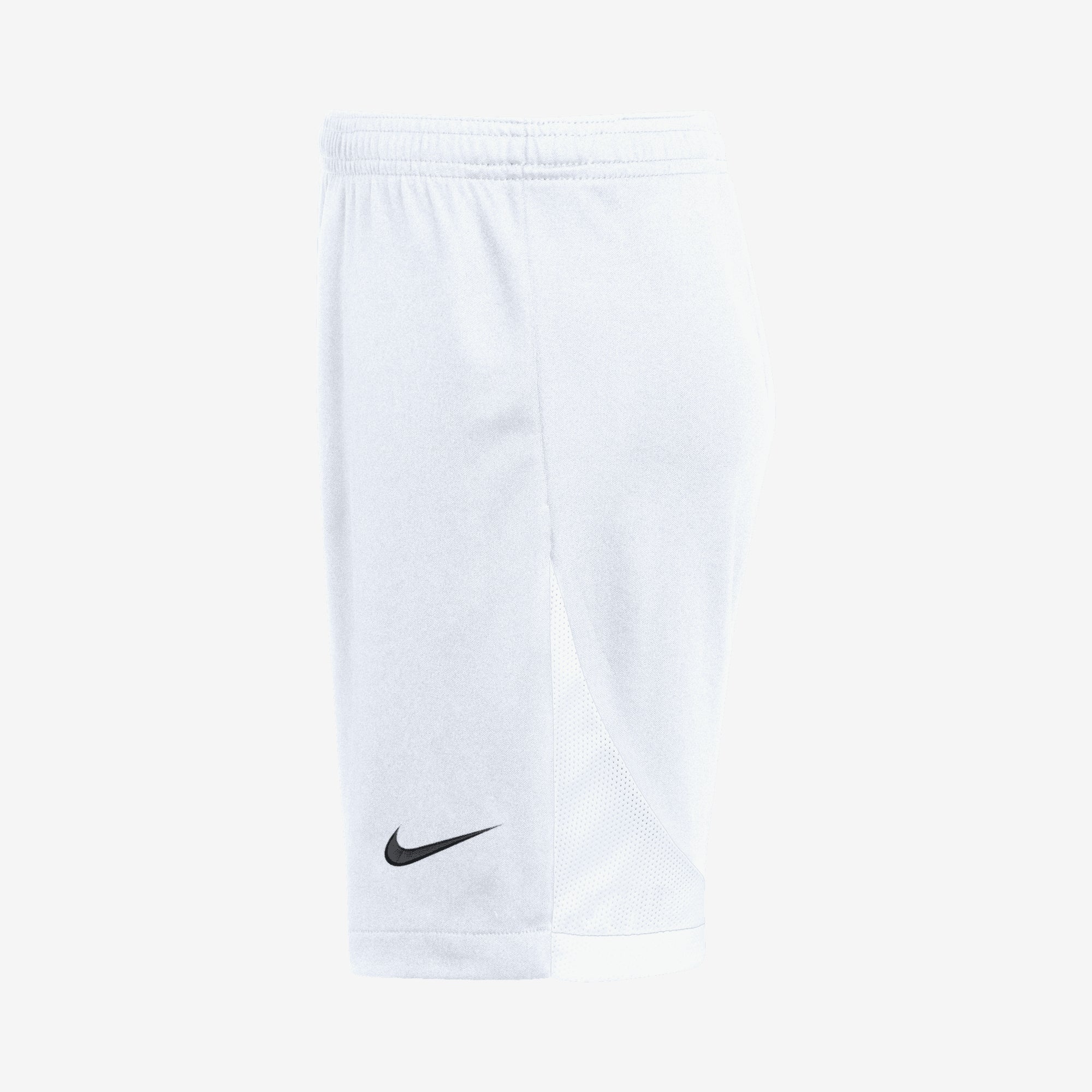 Nike Dri-FIT Big Kids' Knit Soccer Shorts - White/White/Black