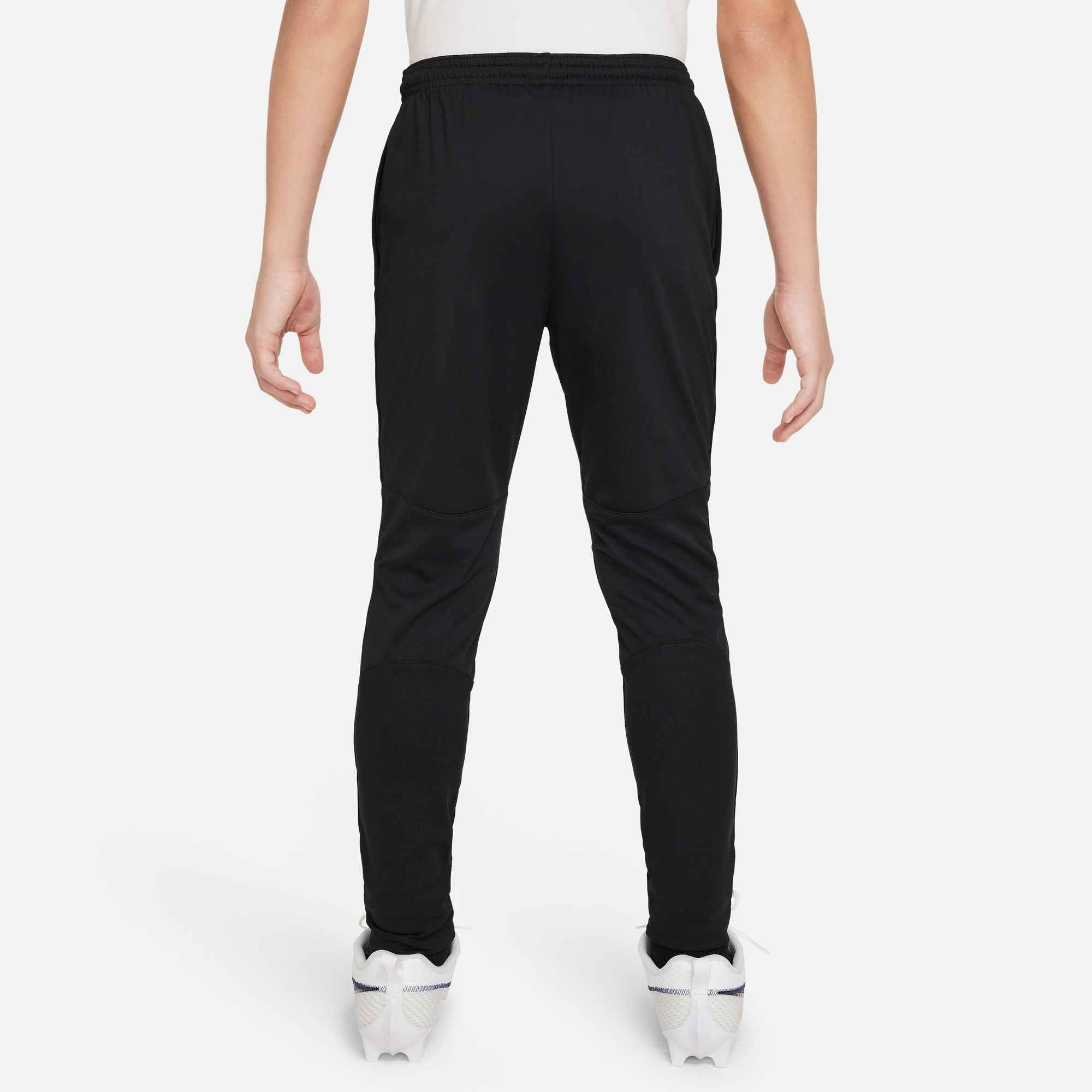 Nike Dri-FIT Park 20 Big Kids' Knit Soccer Pants - Black/Black/White