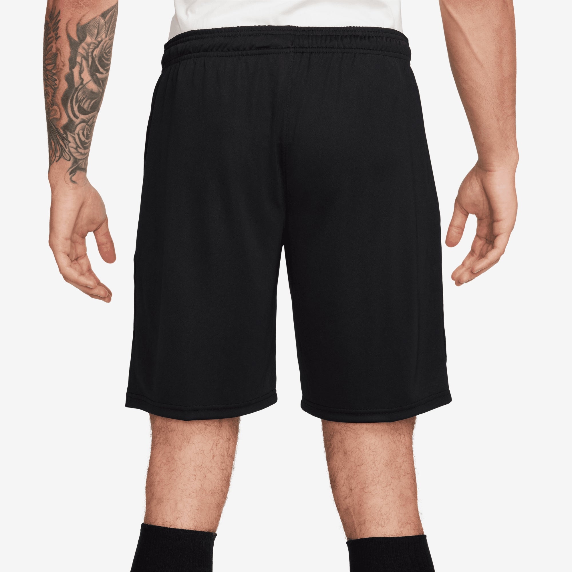 Nike Dri-FIT Park Men's Knit Soccer Shorts - Black/Black/White