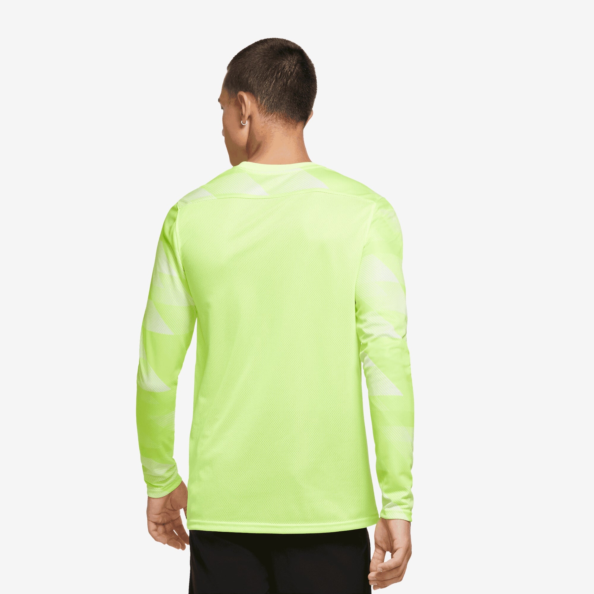 Nike Dri-FIT Park IV Goalkeeper Men's Soccer Jersey - Volt/White/Black