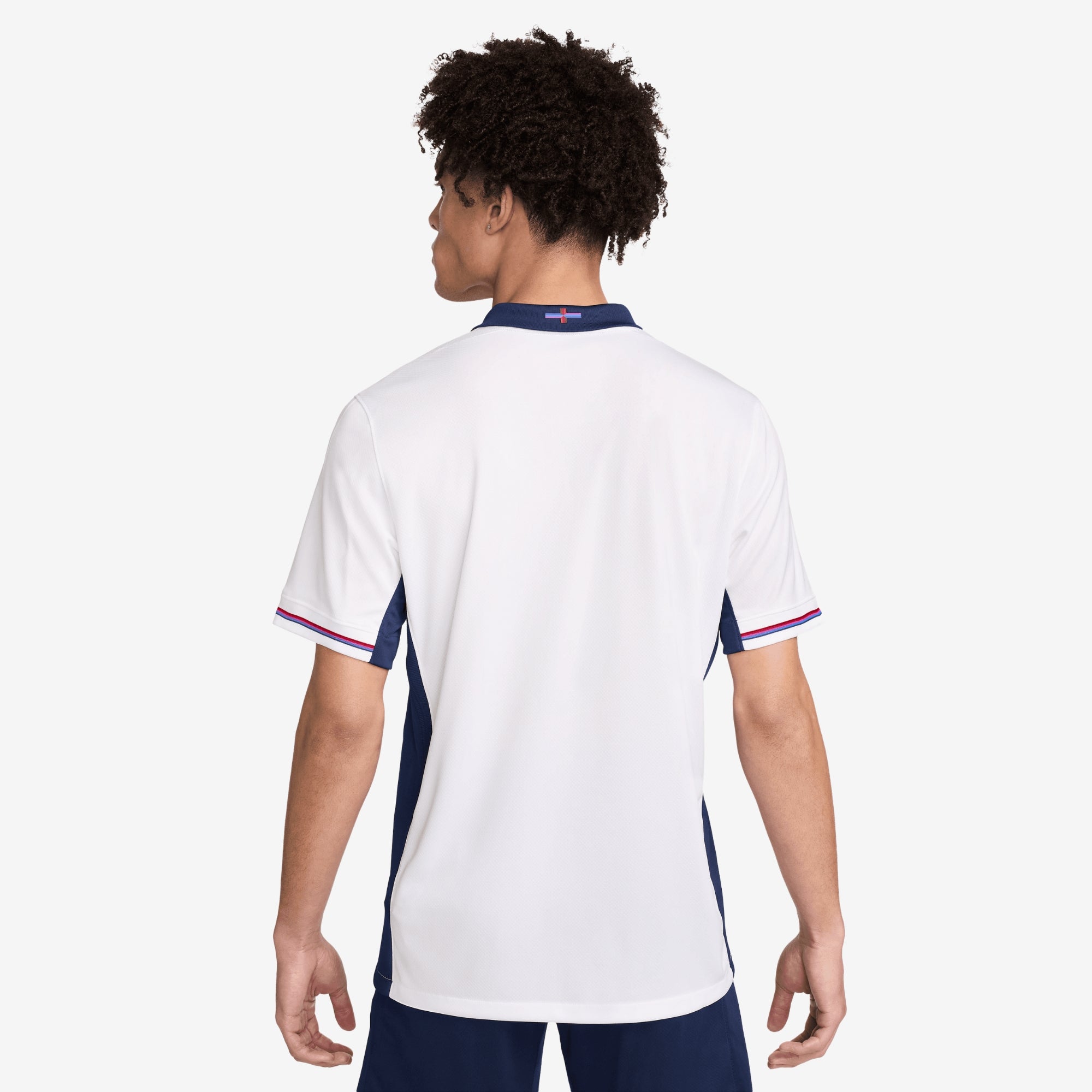 Nike England (Men's Team) 2024/25 Stadium Home Men's Dri-FIT Soccer Replica Jersey - White/Blue Void