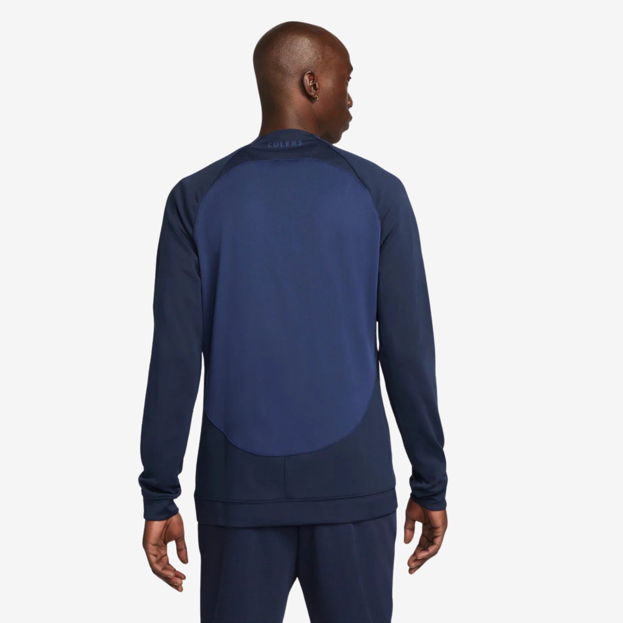 Nike FC Barcelona Academy Pro Men's Soccer Jacket - Obsidian/Midnight Navy/University Red