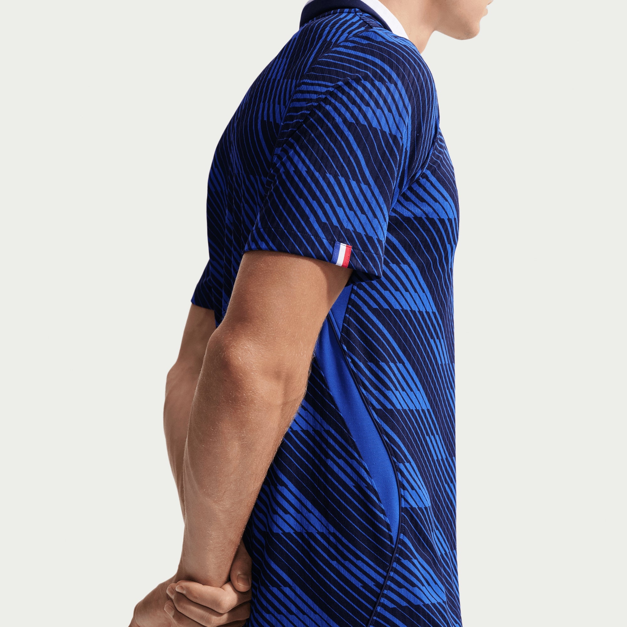 Nike France 2026/27 Match Home Men's Aero-FIT Soccer Authentic Jersey - Game Royal/Metallic Copper