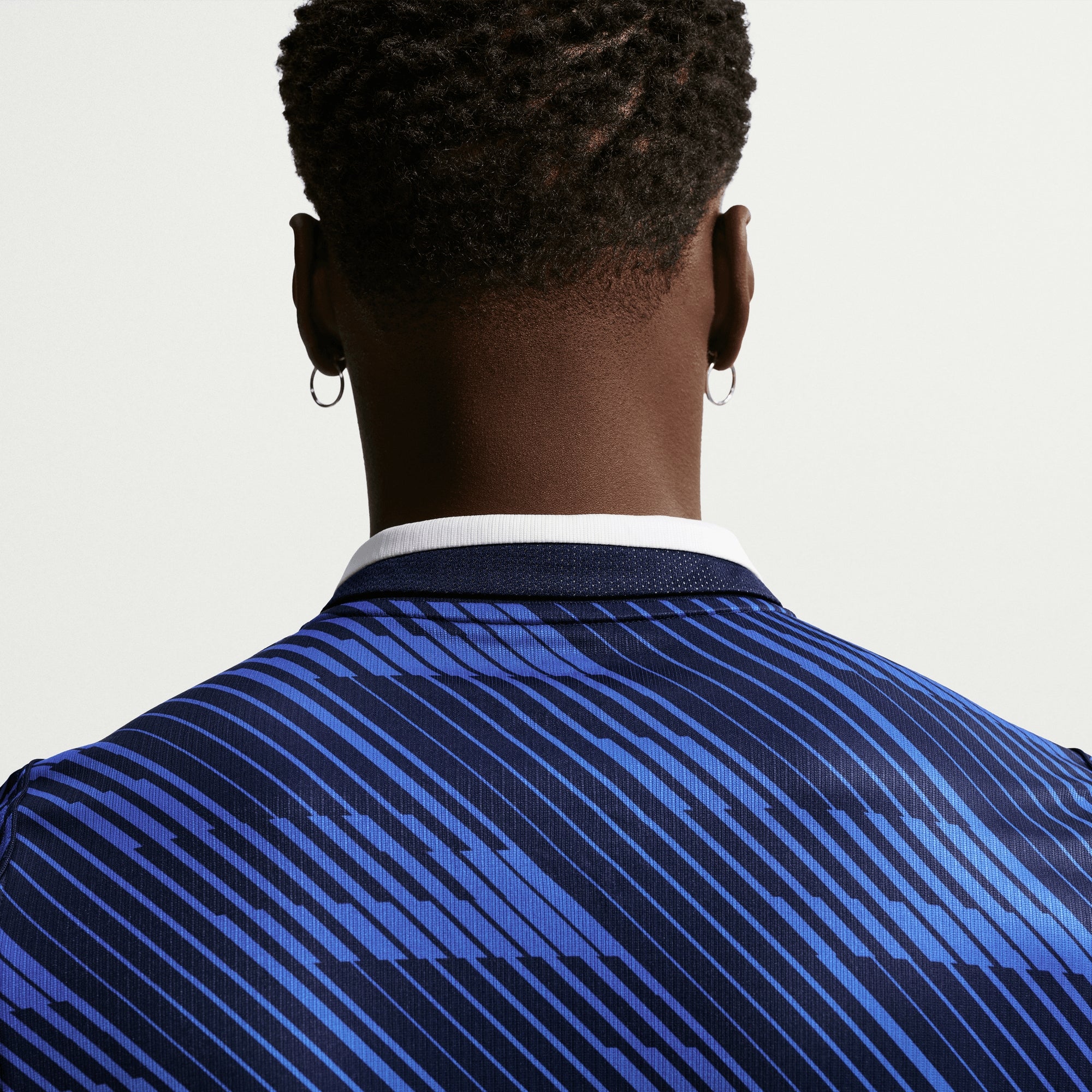 Nike France 2026 Stadium Home Men's Dri-FIT Soccer Replica Jersey - Game Royal/Metallic Copper
