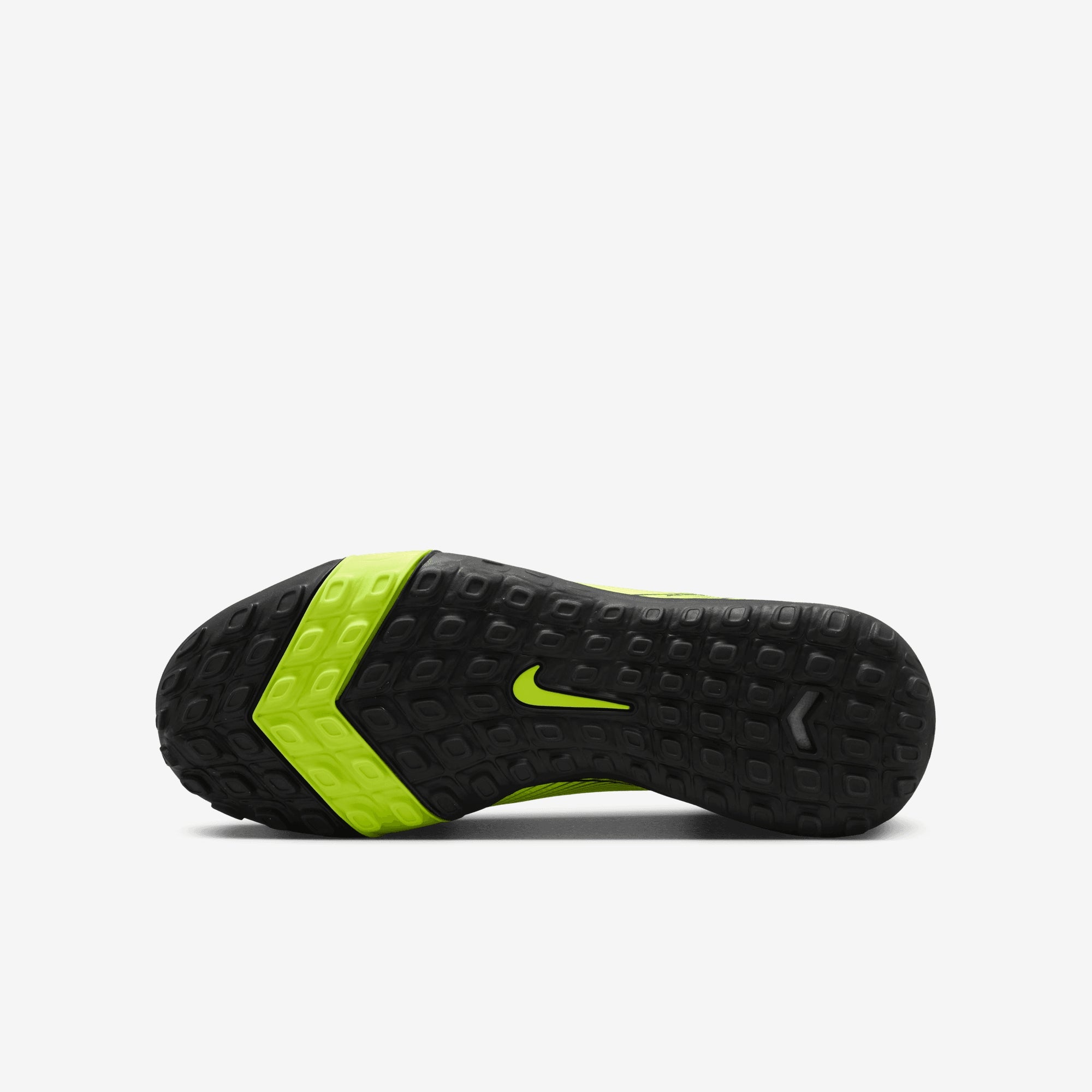 Nike Jr. Mercurial Superfly 10 Academy Little/Big Kids' TF High-Top Soccer Shoes - Volt/Black