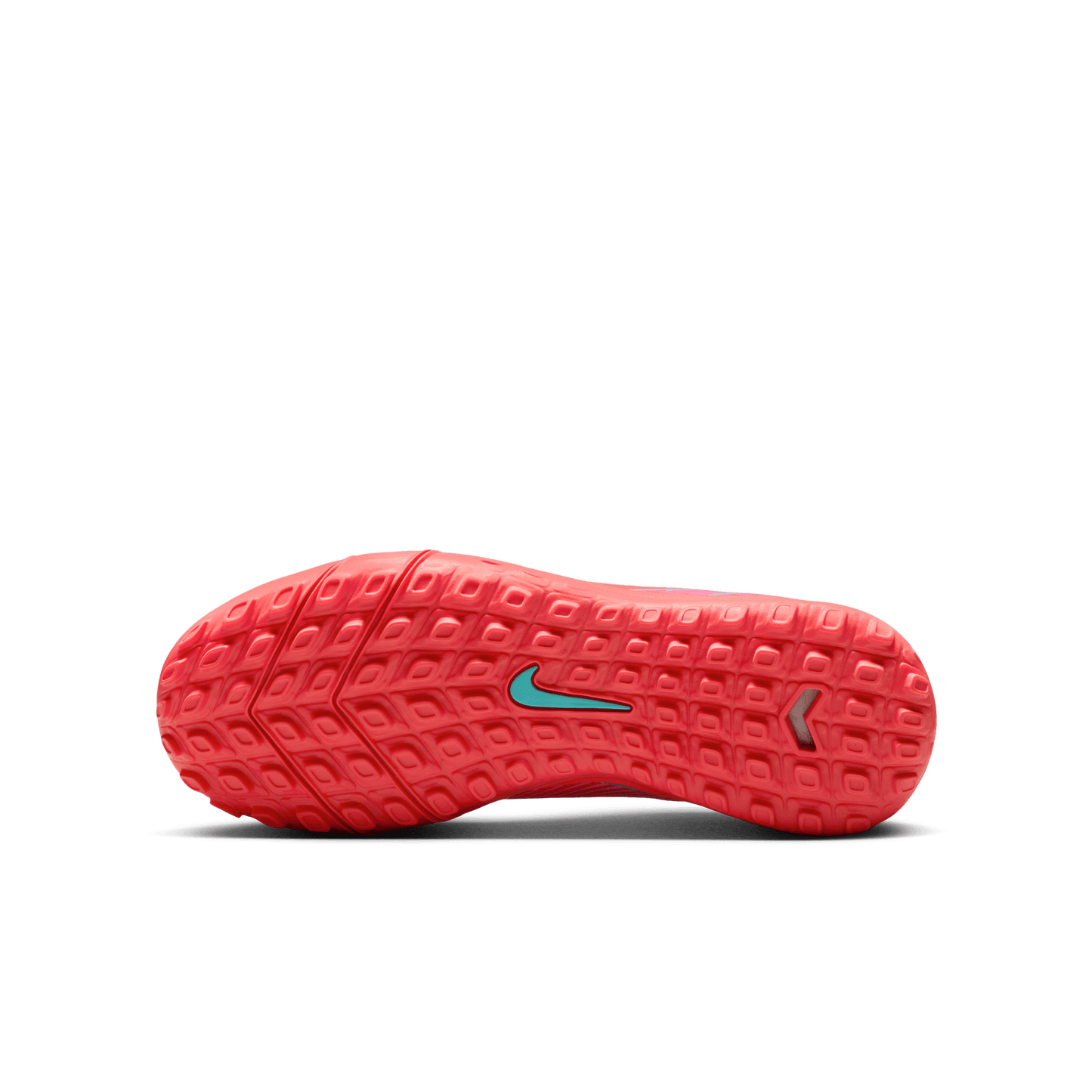 Nike Jr. Mercurial Superfly 10 Academy Little/Big Kids' TF High-Top Soccer Shoes - Ember Glow/Aurora Green