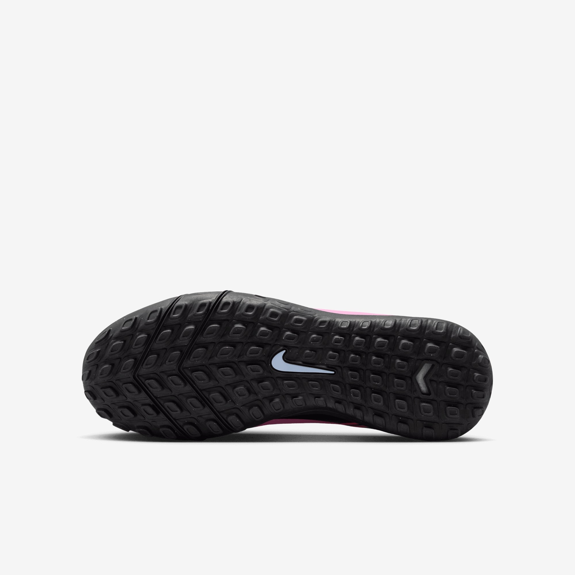 Nike Jr. Mercurial Superfly 10 Academy Little/Big Kids' Turf High-Top Soccer Shoes - Magic Flamingo/Black-Total Crimson