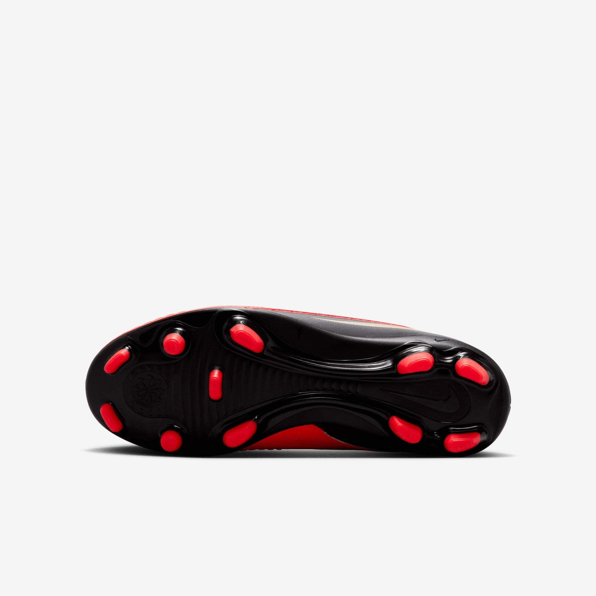 Nike Jr. Phantom 6 Low Club Big Kids' Multi-Ground Soccer Cleats - Bright Crimson/Black-Bright Crimson