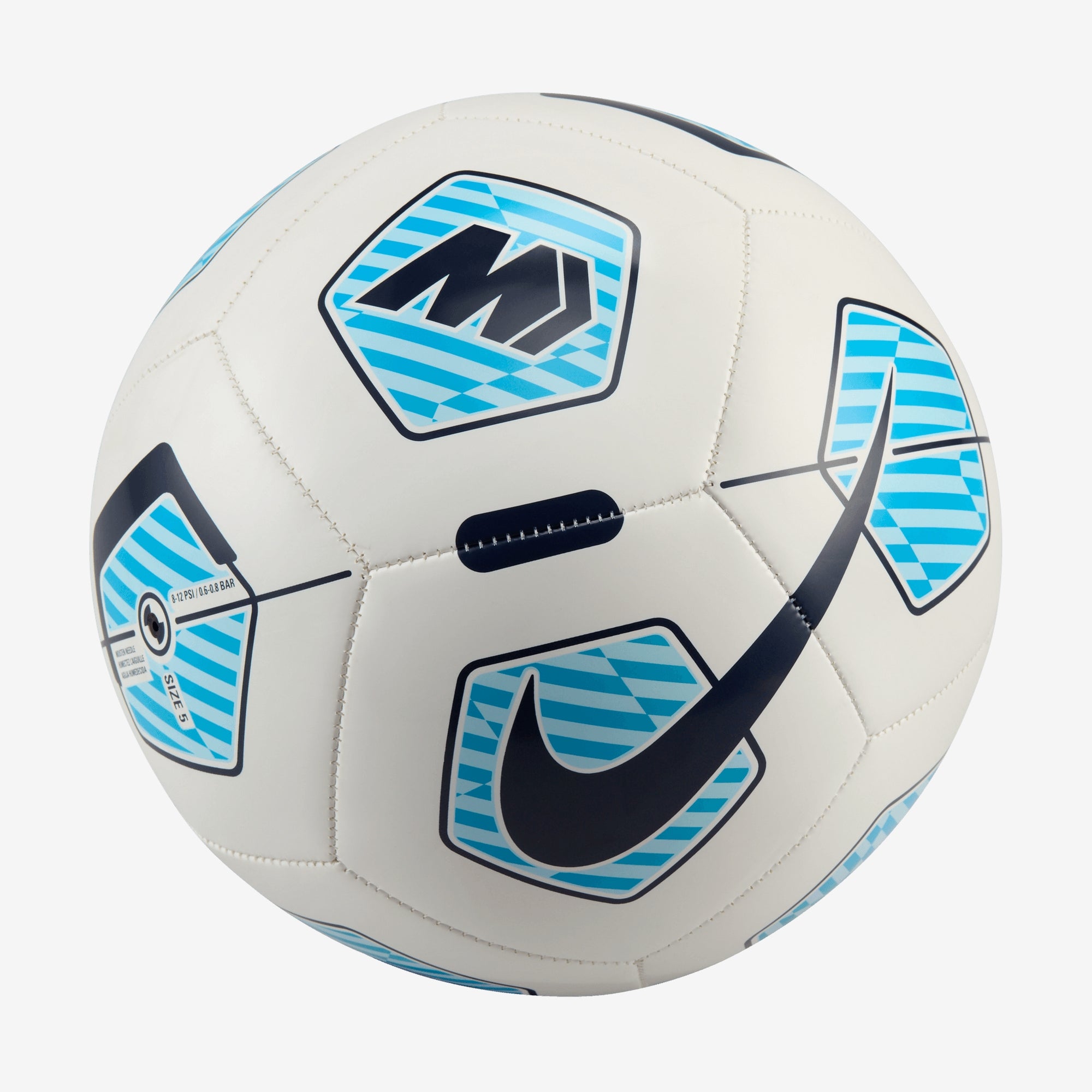 Nike Mercurial Fade Soccer Ball - White/Blue Fury/Blackened Blue