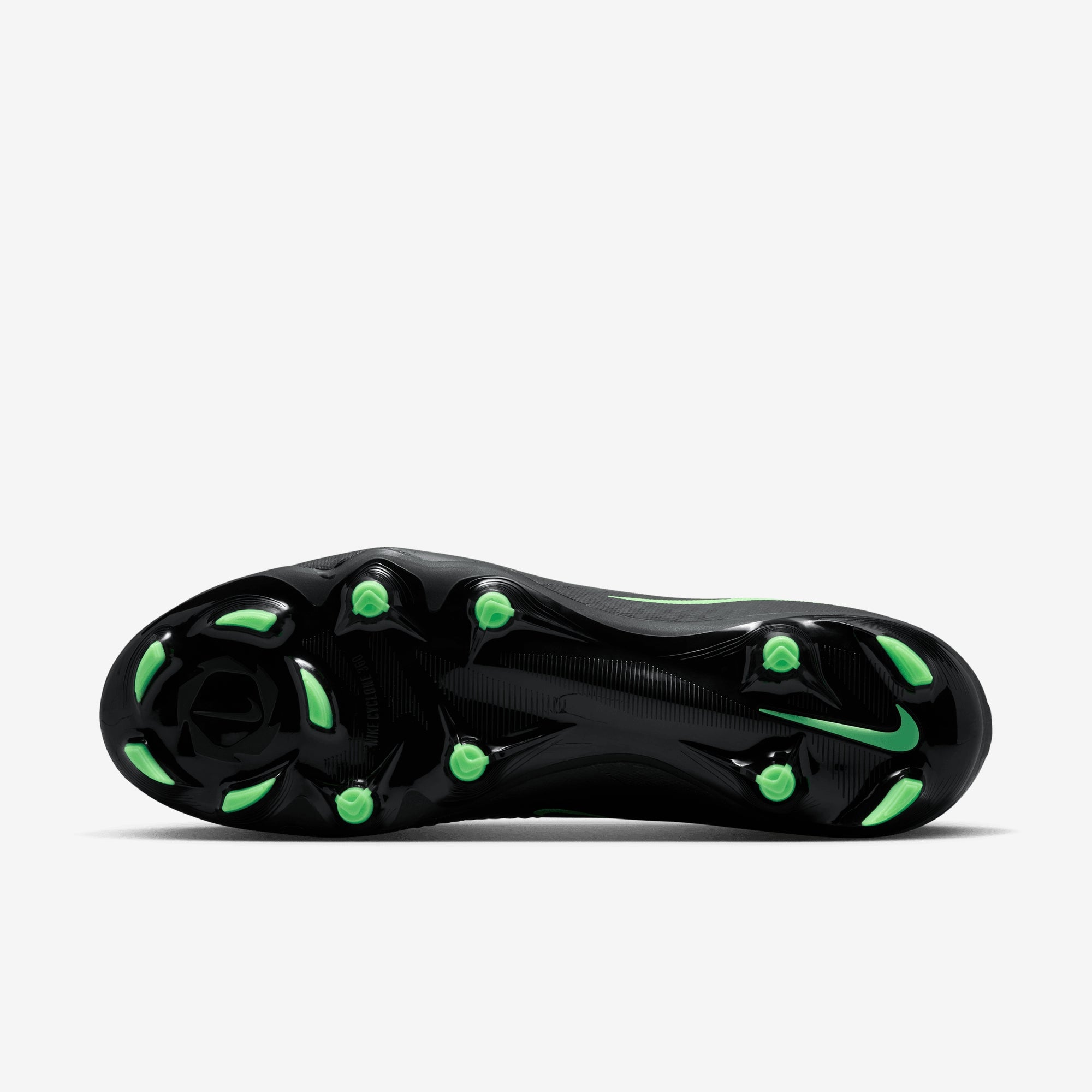 Nike Phantom 6 High Academy Multi-Ground Soccer Cleats - Black/Illusion Green-Black